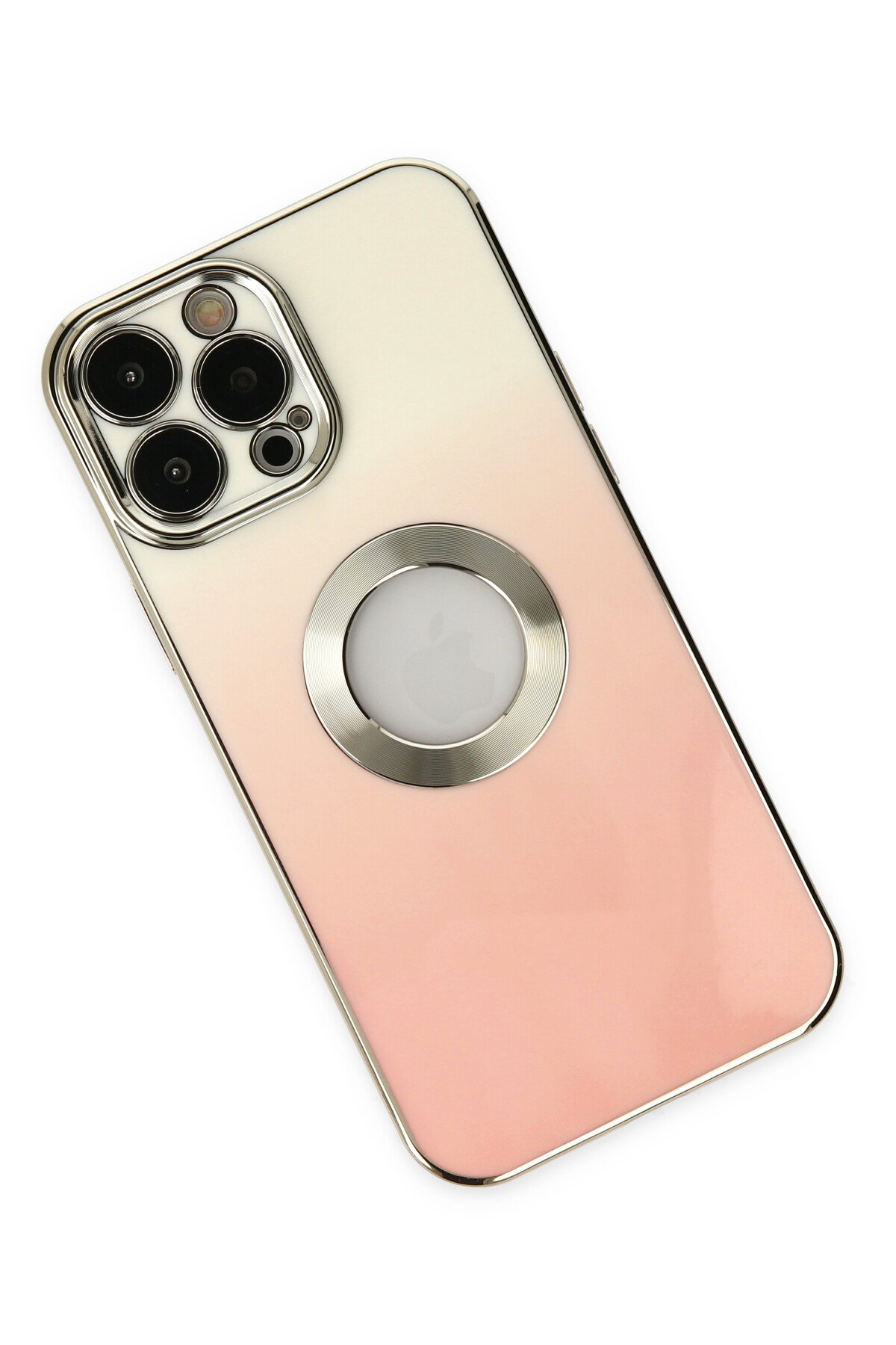 Newface iPhone 13 Pro Kılıf Kart Şeffaf Silikon - Şeffaf