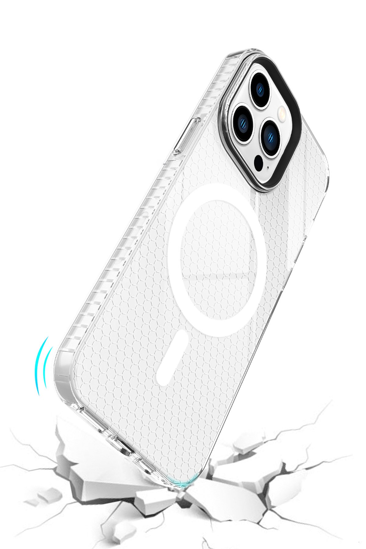 Newface iPhone 13 Pro Kılıf Estoril Desenli Kapak - Estoril - 2