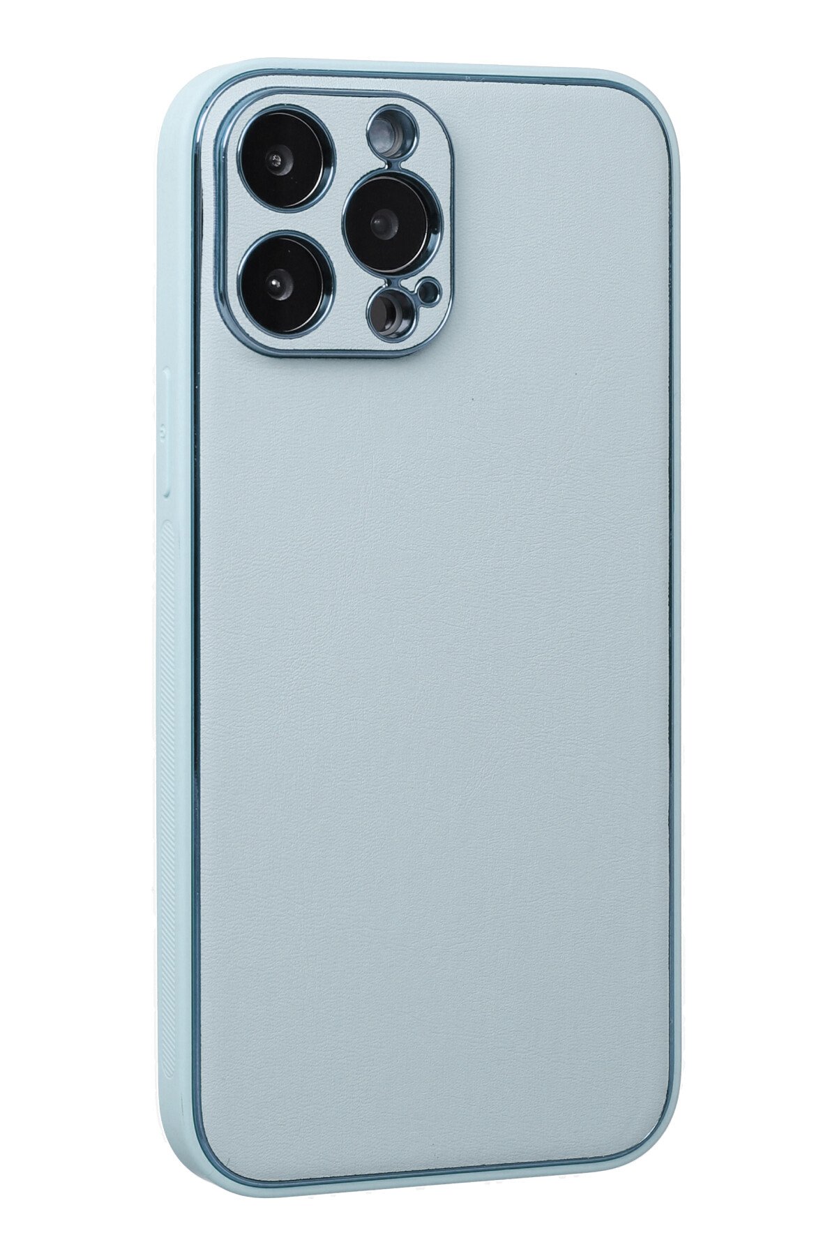 Newface iPhone 13 Pro Kılıf Liva Lens Silikon - Bordo