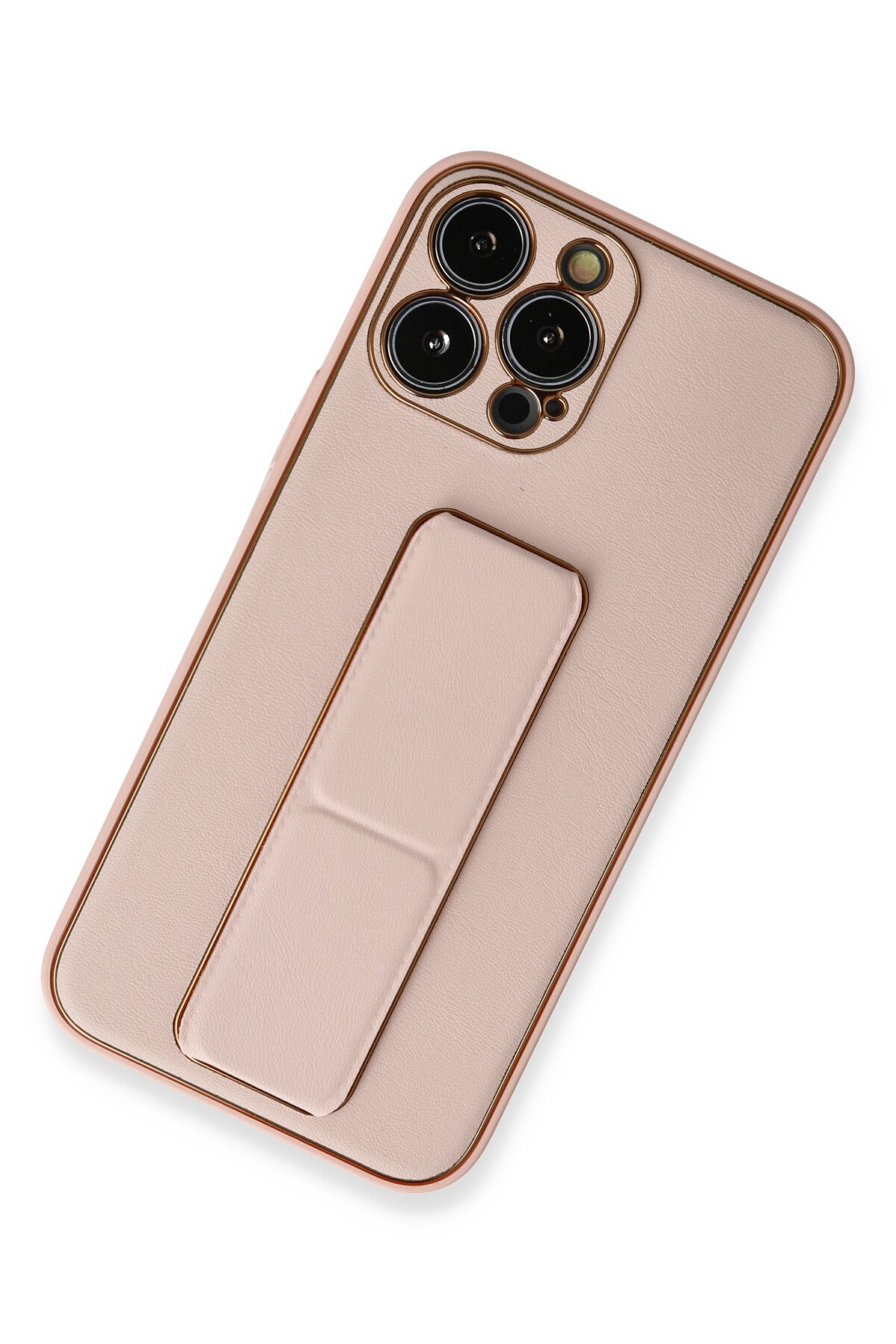 Newface iPhone 13 Pro Kılıf Glass Kapak - Mavi