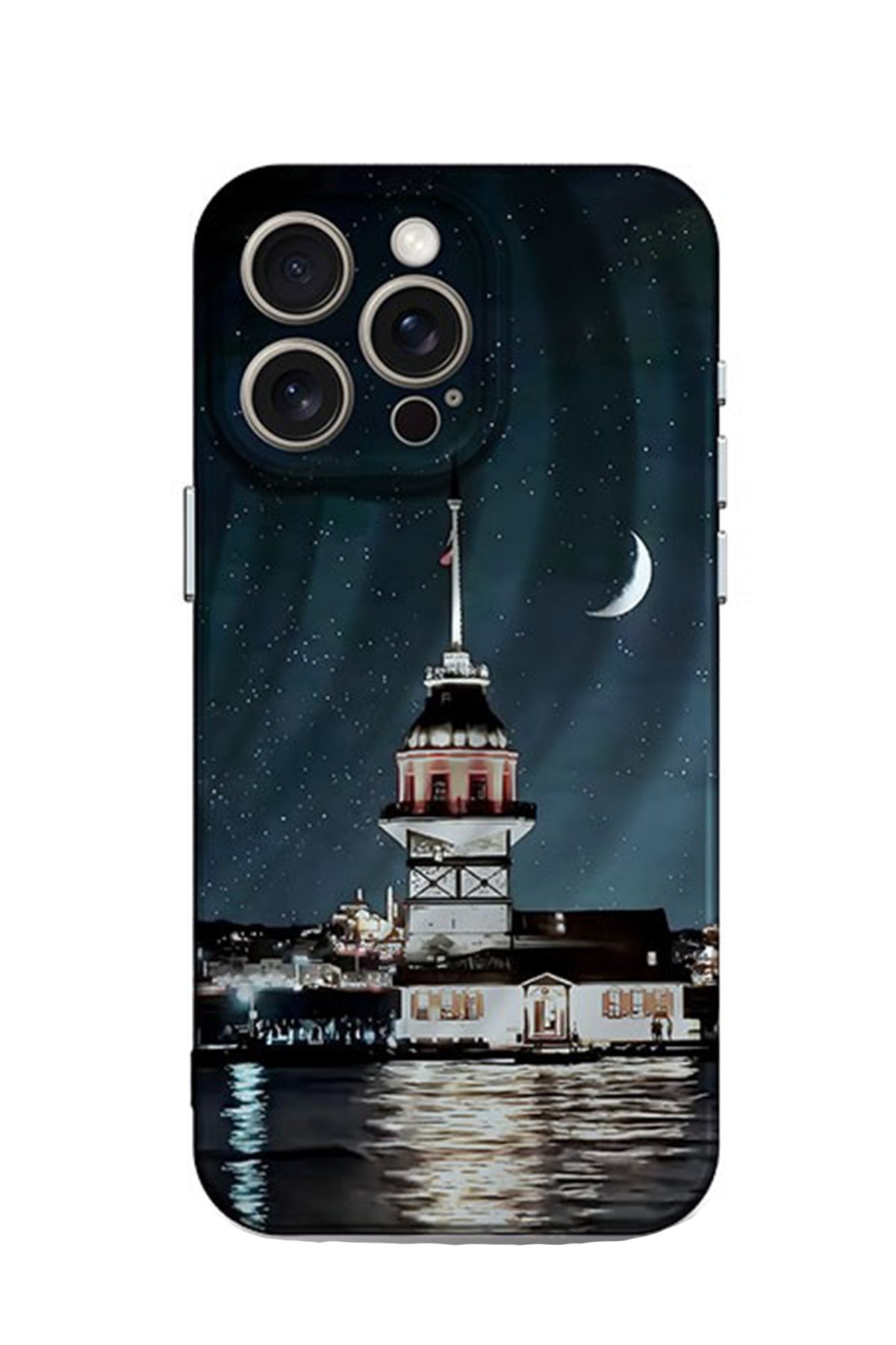 Newface iPhone 13 Pro Kılıf Palm Buzlu Kamera Sürgülü Silikon - Pembe