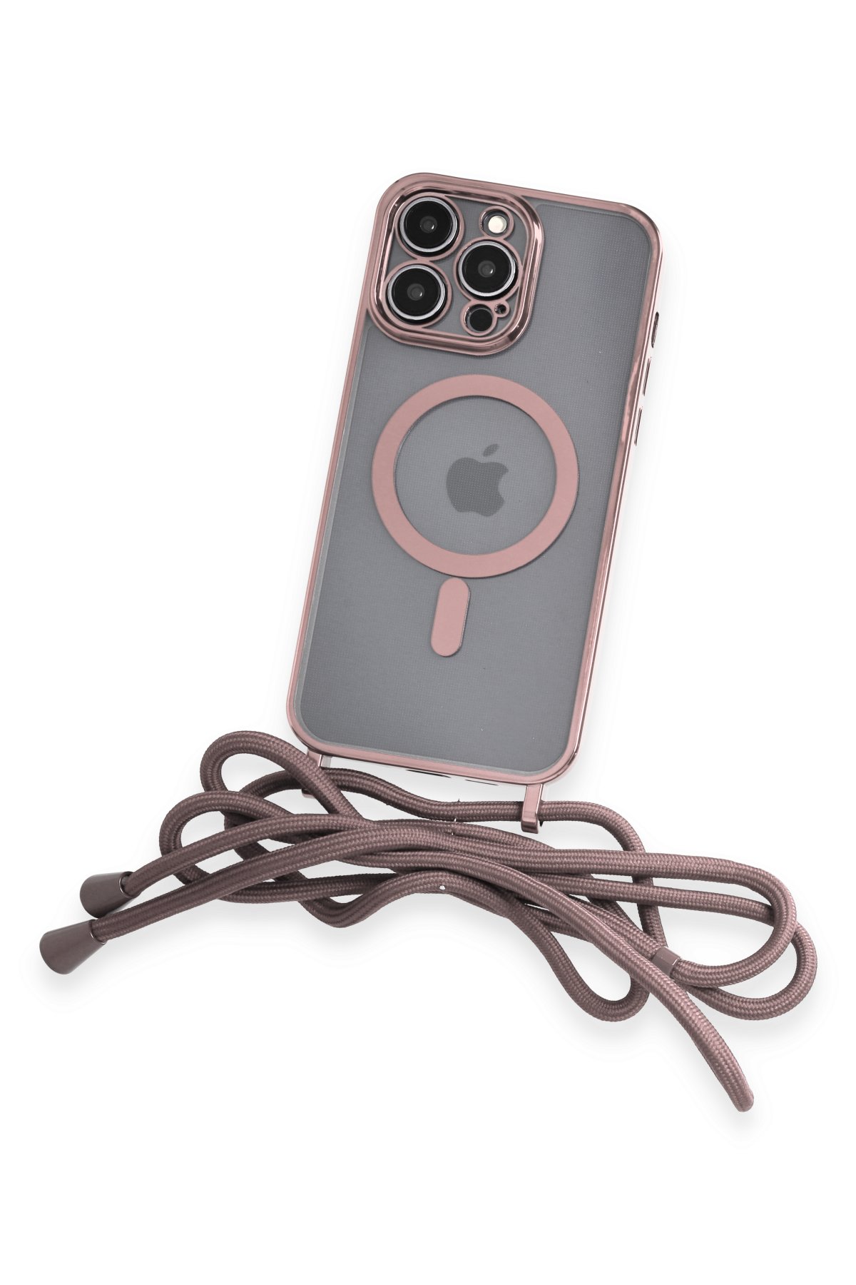 Newface iPhone 13 Pro Kılıf Lansman Legant Silikon - Bej