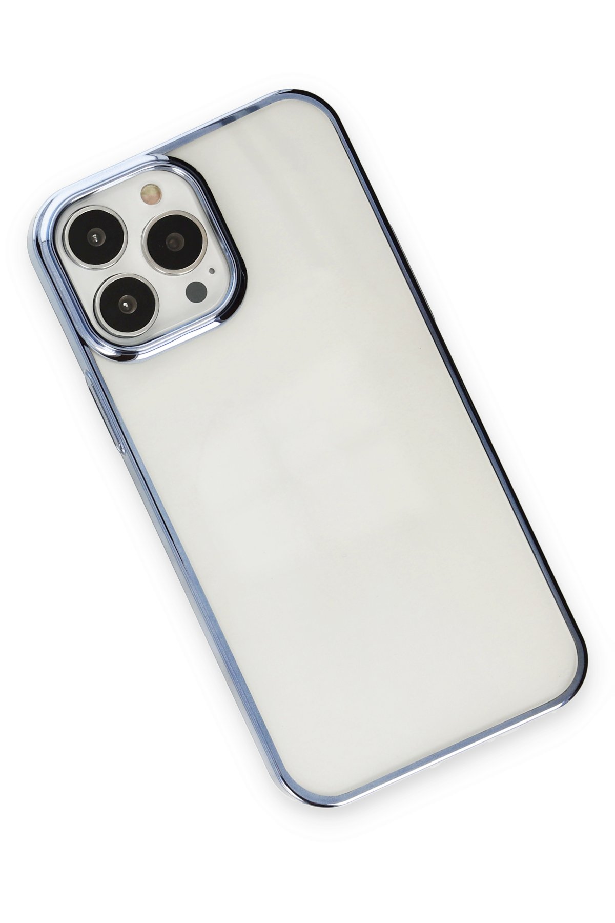 Newface iPhone 13 Pro Kılıf Coco Karbon Silikon - Gri