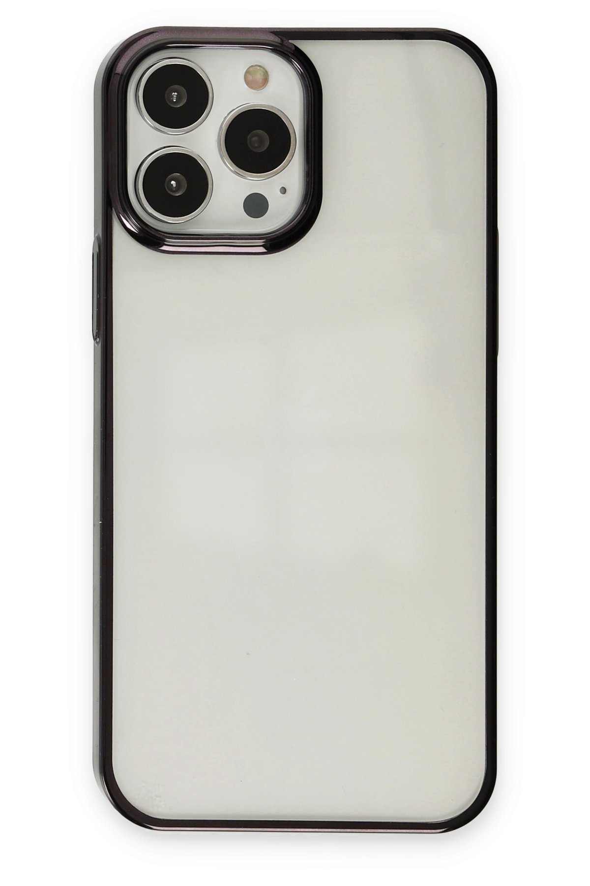 Newface iPhone 13 Pro Kılıf Fly Lens Silikon - Şeffaf