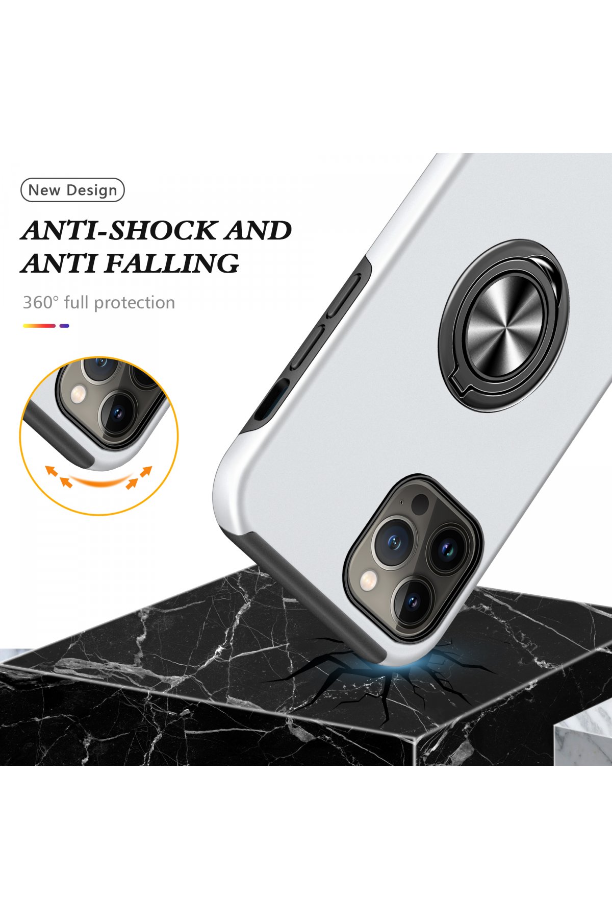 Newface iPhone 13 Pro Kılıf Poky Karakter Silikon Kapak - Desen 11