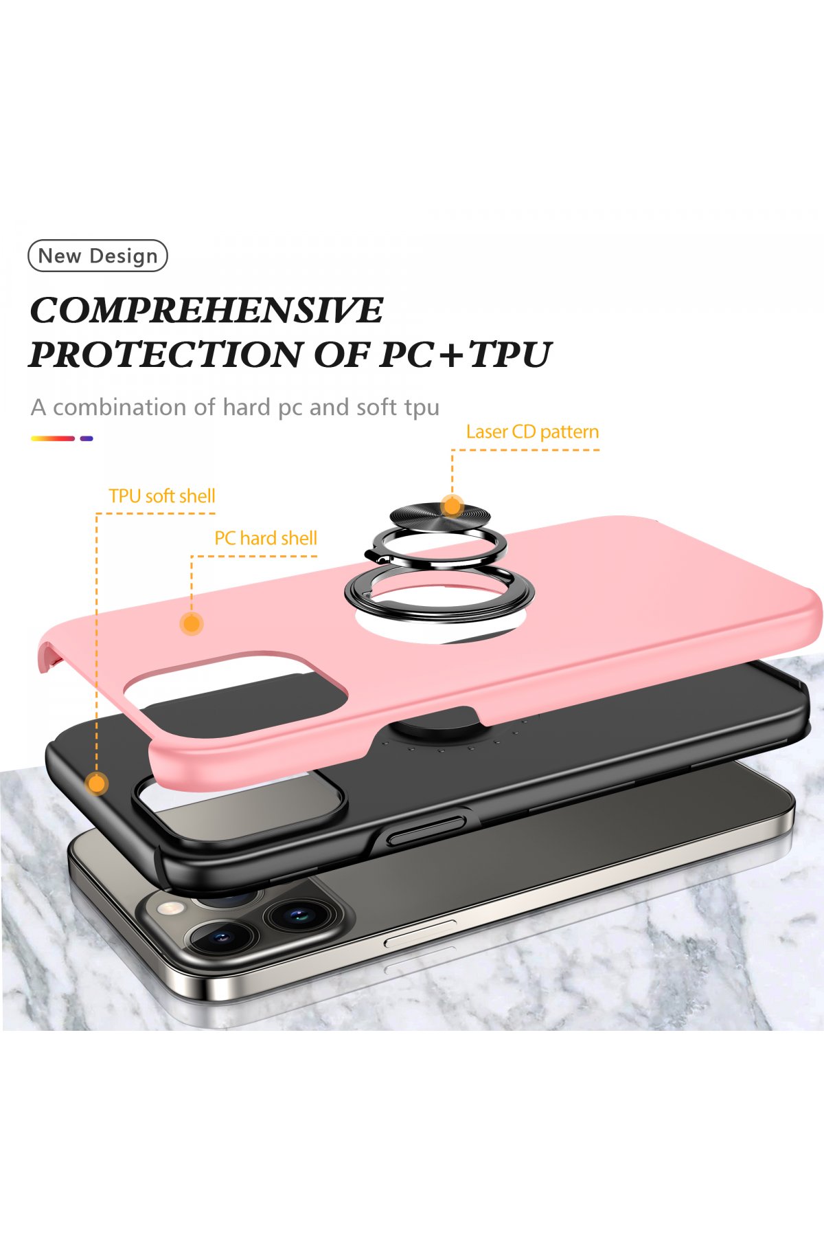 Newface iPhone 13 Pro Kılıf Lukka Magneticsafe Kapak - Koyu Yeşil