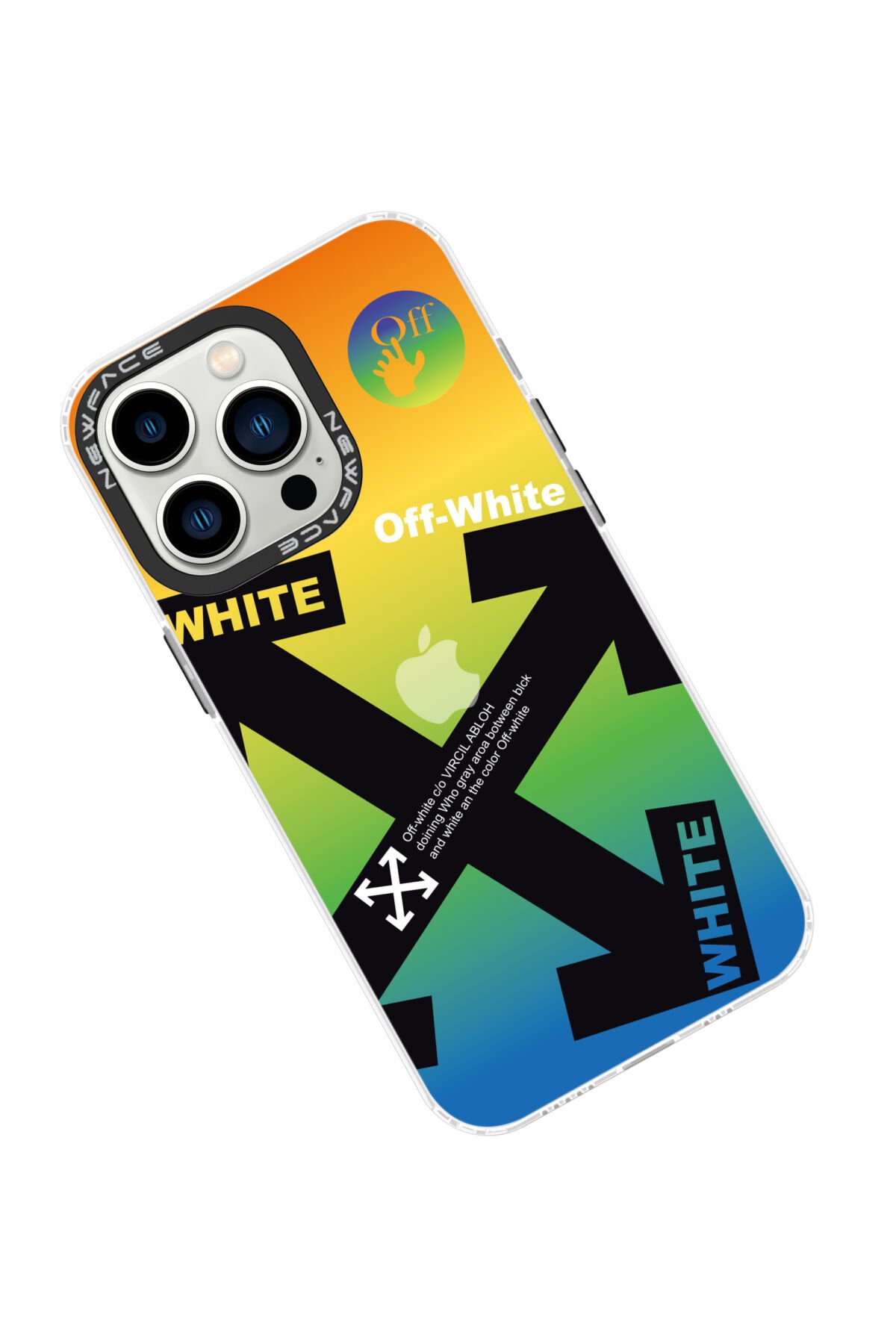 Newface iPhone 13 Pro Kılıf Razer Lensli Silikon - Siyah