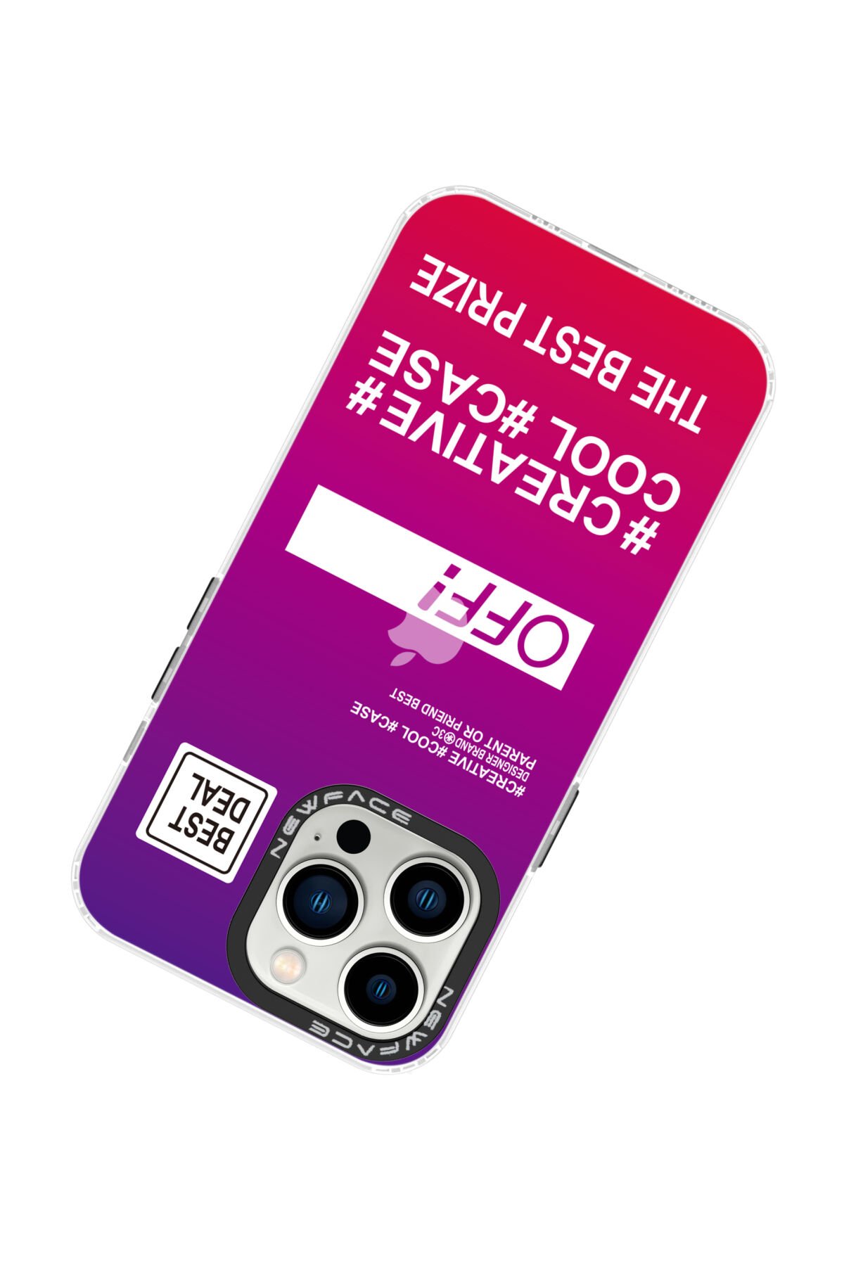 Newface iPhone 13 Pro Kılıf Grand Magneticsafe Kapak - Şeffaf