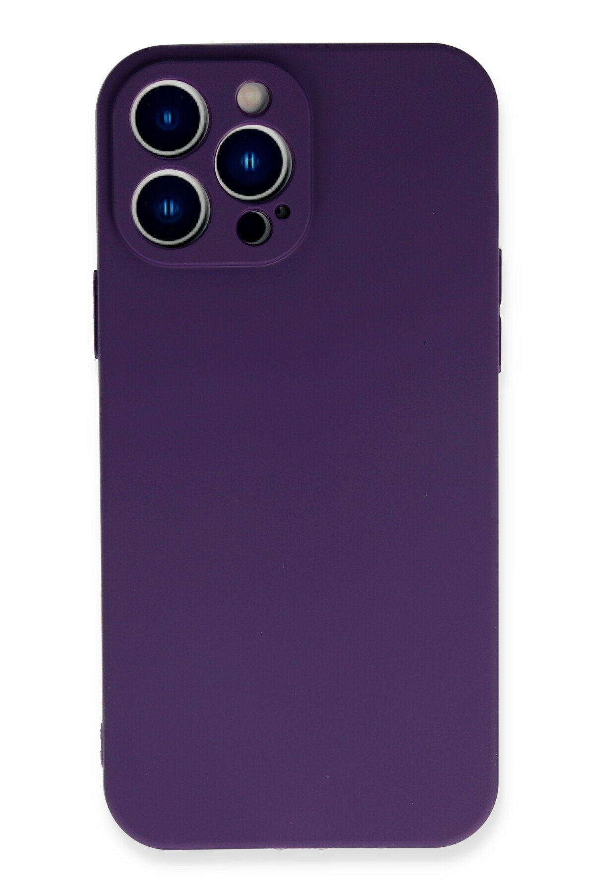 Newface iPhone 13 Pro Kılıf Montreal Silikon Kapak - Gri