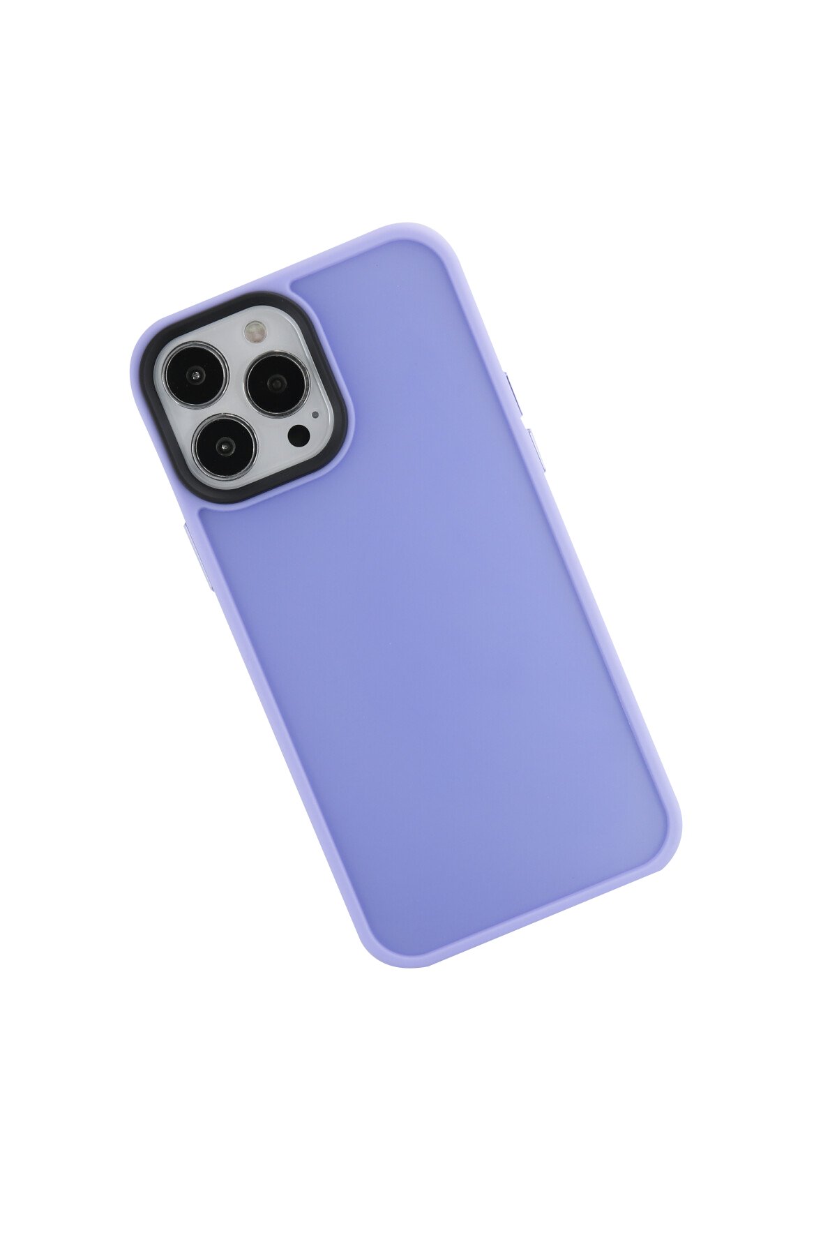 Newface iPhone 13 Pro Kılıf Range Yüzüklü Silikon - Mavi