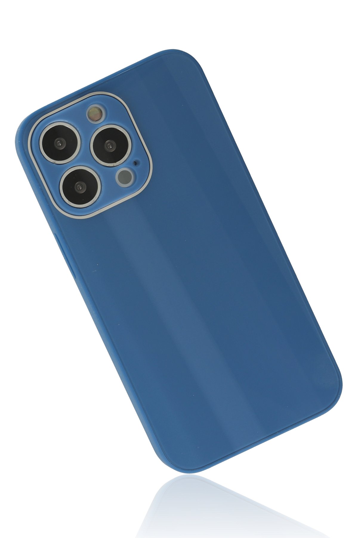 Newface iPhone 13 Pro Kılıf Nano içi Kadife Silikon - Koyu Yeşil