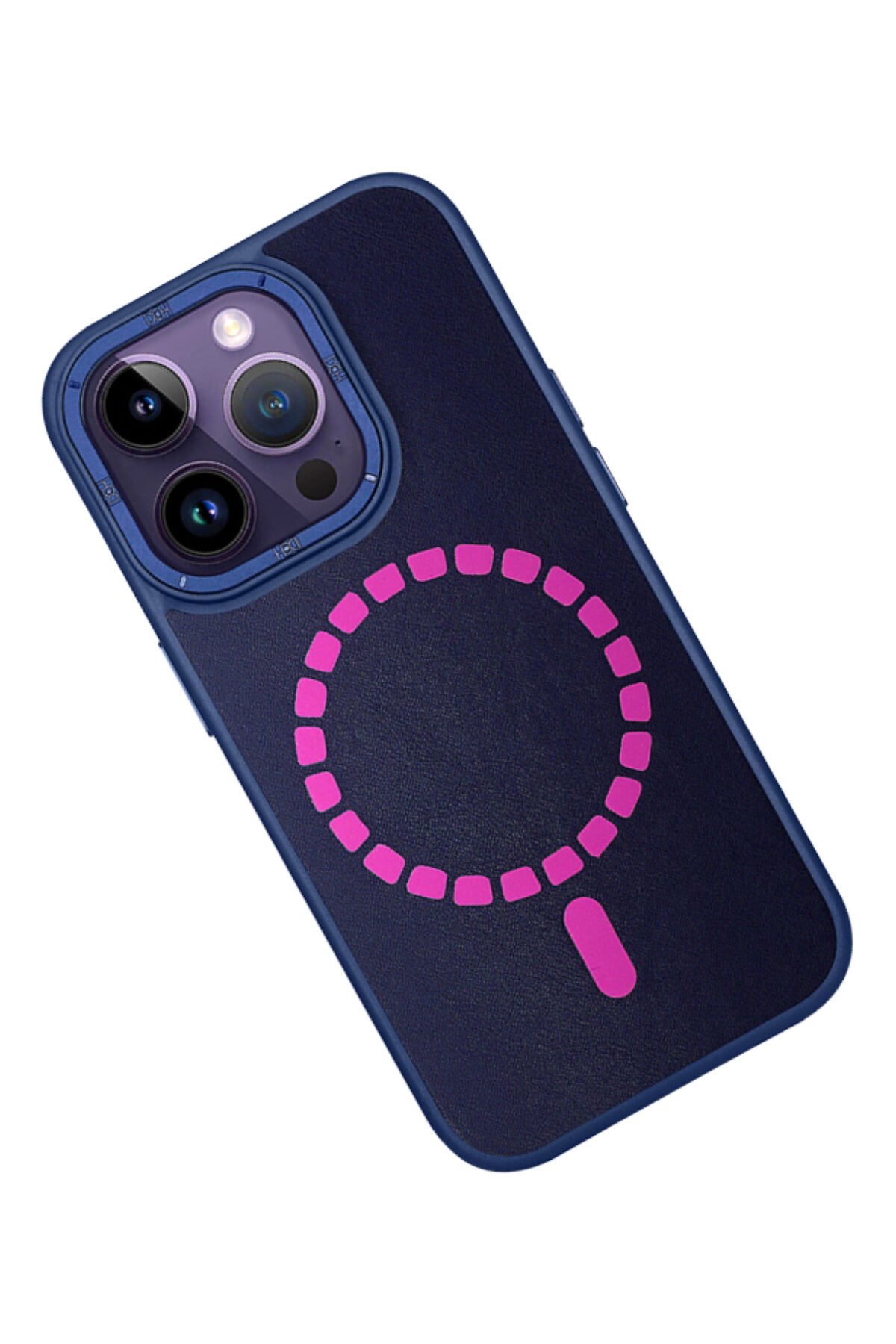 HDD iPhone 13 Pro Kılıf HBC-157 Granada Magneticsafe Kapak - Derin Mor