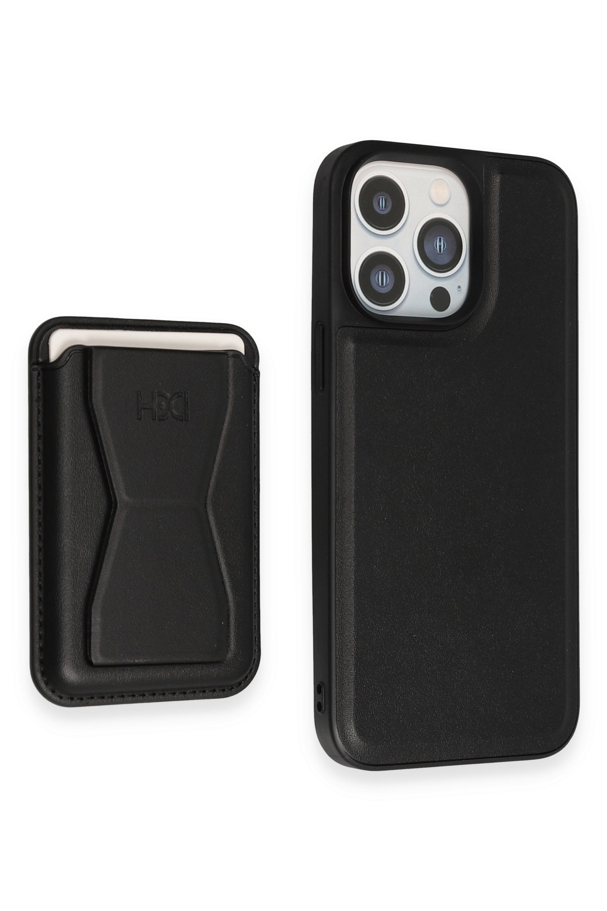 HDD iPhone 13 Pro Kılıf HBC-155 Lizbon Kapak - Koyu Yeşil