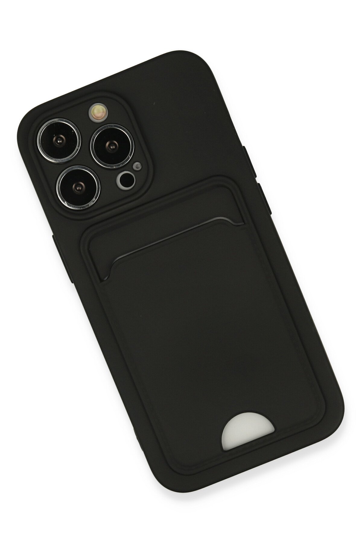 Newface iPhone 13 Pro Kılıf Moshi Lens Magneticsafe Silikon - Sierra Blue