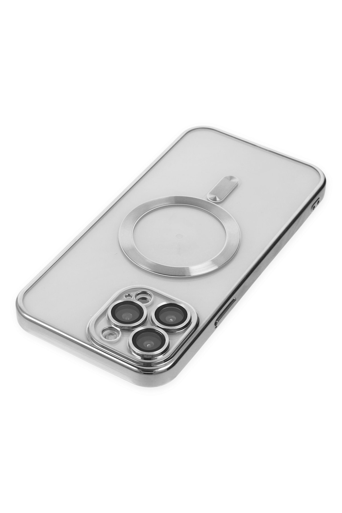 Newface iPhone 13 Pro Kılıf Range Yüzüklü Silikon - Siyah-Gold