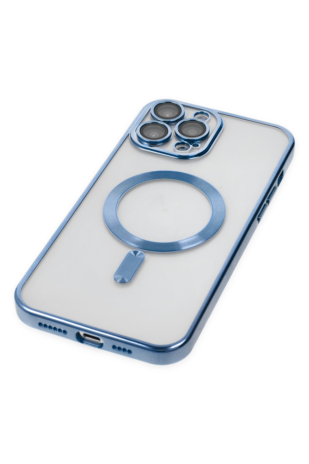 Newface iPhone 13 Pro Kılıf Jack Magneticsafe Lens Silikon - Siyah