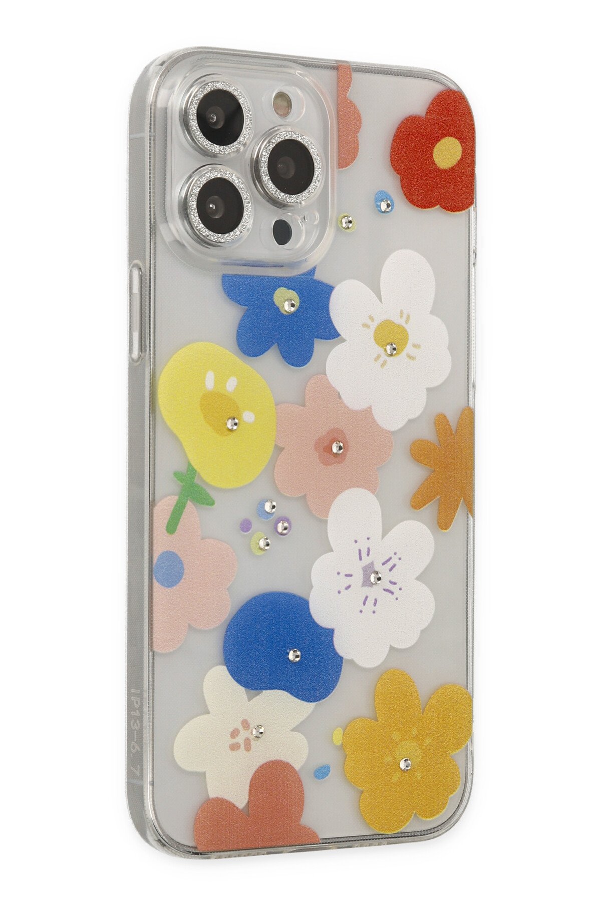 Newface iPhone 13 Pro Kılıf Coco Karbon Silikon - Kırmızı