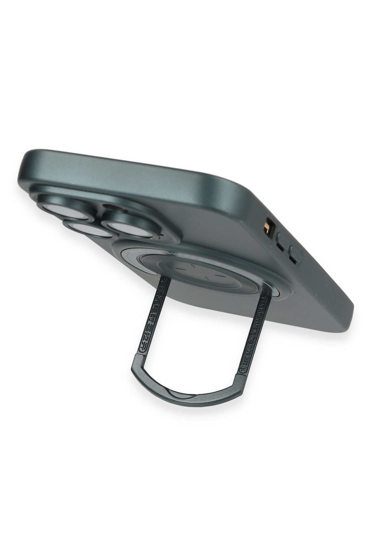 Newface iPhone 13 Pro Kılıf Divo Lazer Askılı Magsafe Kapak - Kırmızı