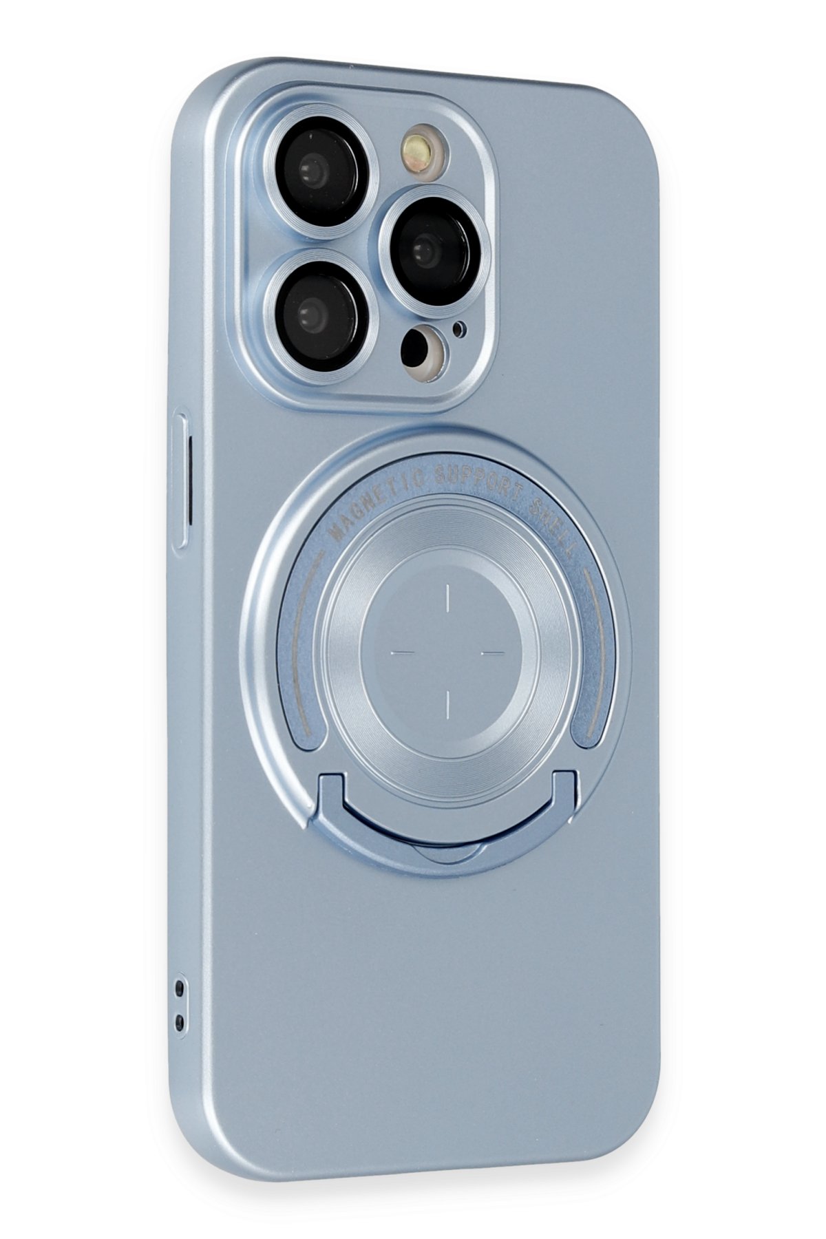 Newface iPhone 13 Pro Kılıf Store Silikon - Derin Mor