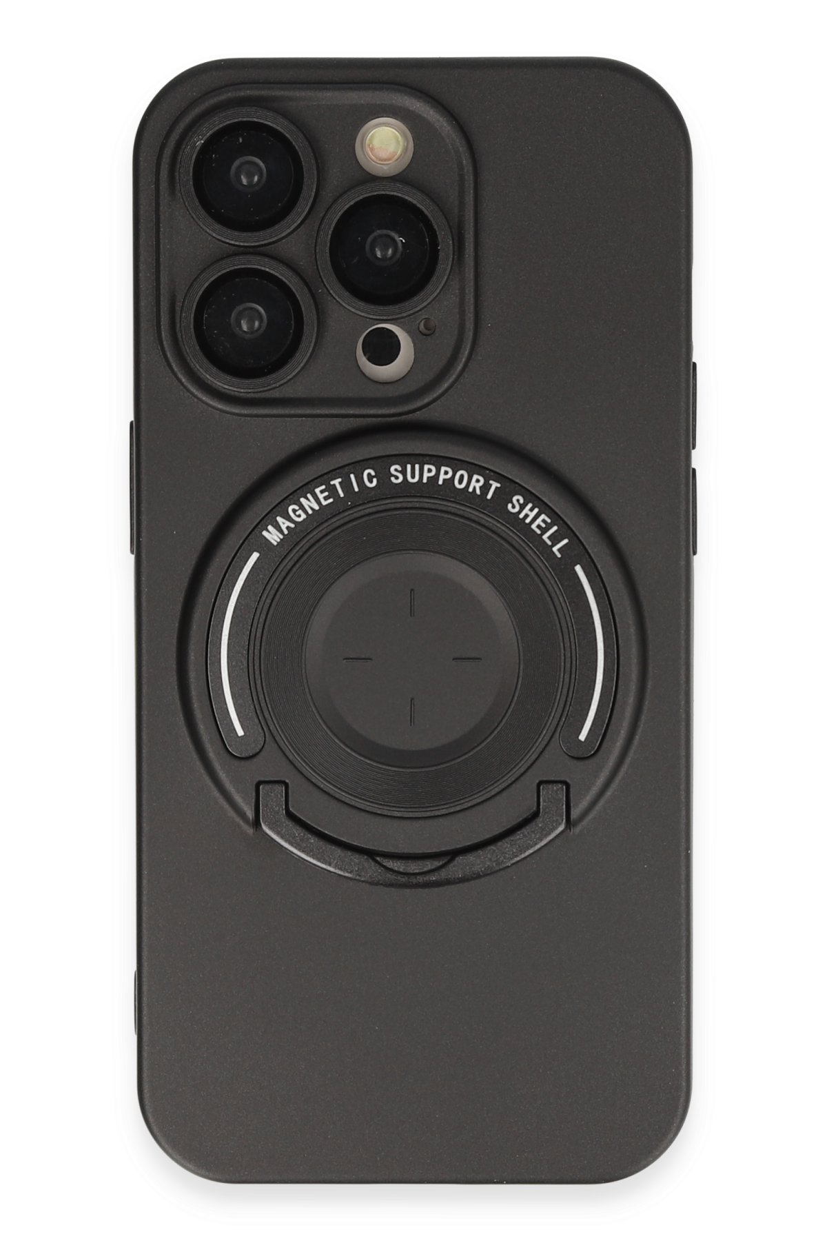 Newface iPhone 13 Pro Kılıf Razer Lensli Silikon - Açık Mavi
