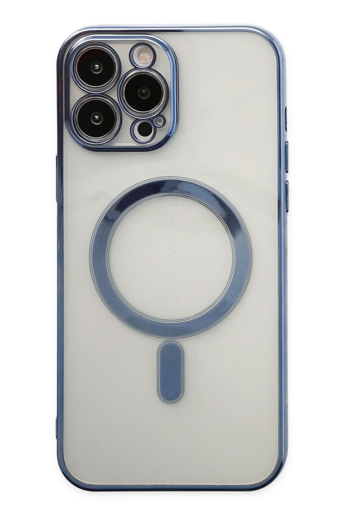 Newface iPhone 13 Pro Kılıf Apollo Magneticsafe Desenli Kapak - Apollo Şeffaf - 1