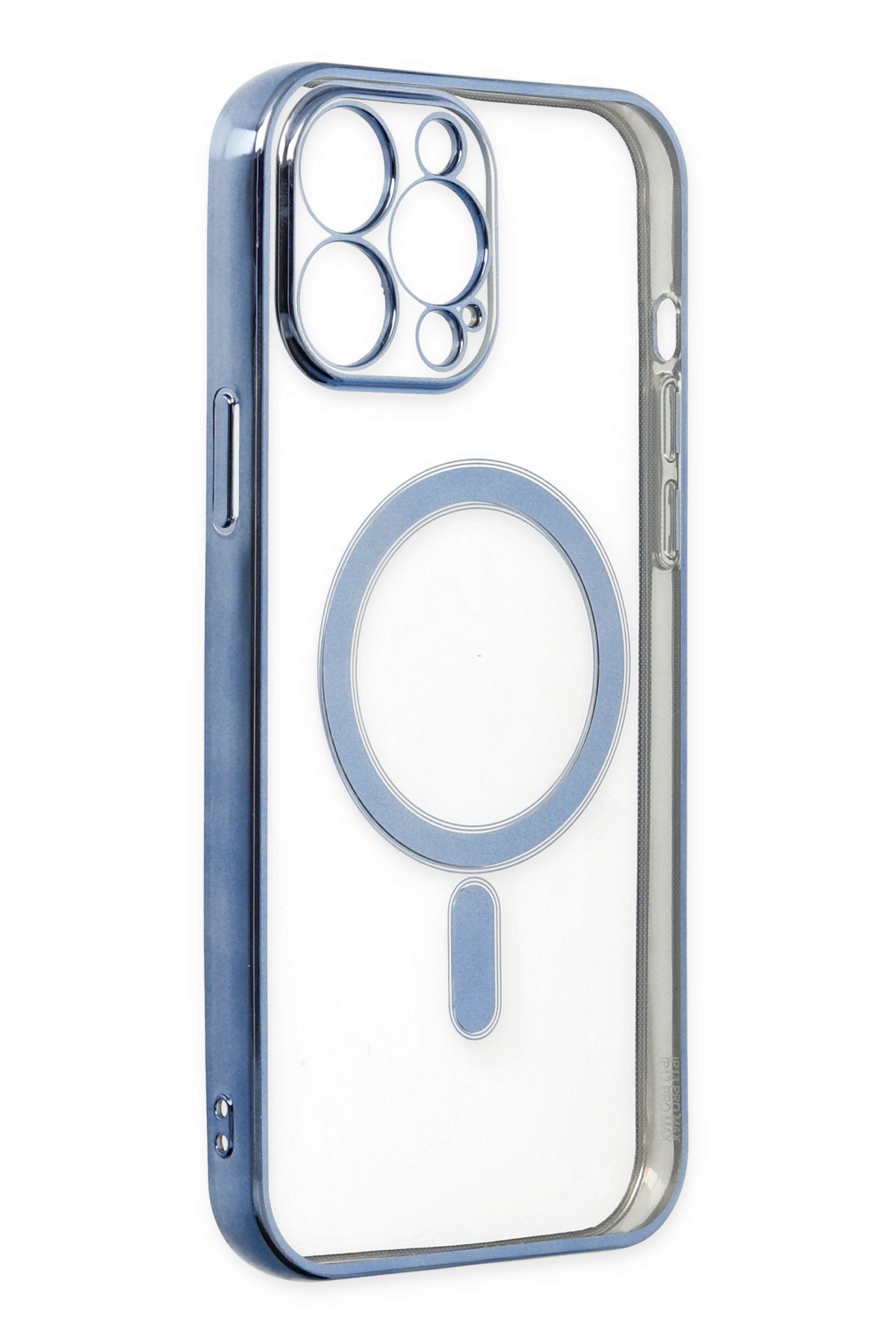 Newface iPhone 13 Pro Kılıf Apollo Magneticsafe Desenli Kapak - Apollo Şeffaf - 1