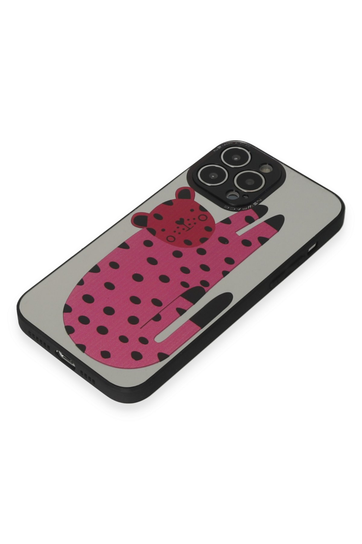 Newface iPhone 13 Pro Kılıf Optimum Silikon - Mor