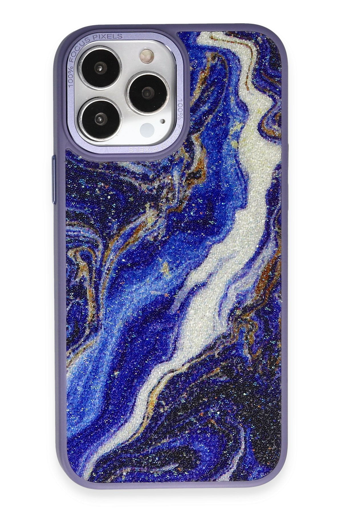 Newface iPhone 13 Pro Kılıf Coco Deri Magneticsafe Silikon - Lacivert