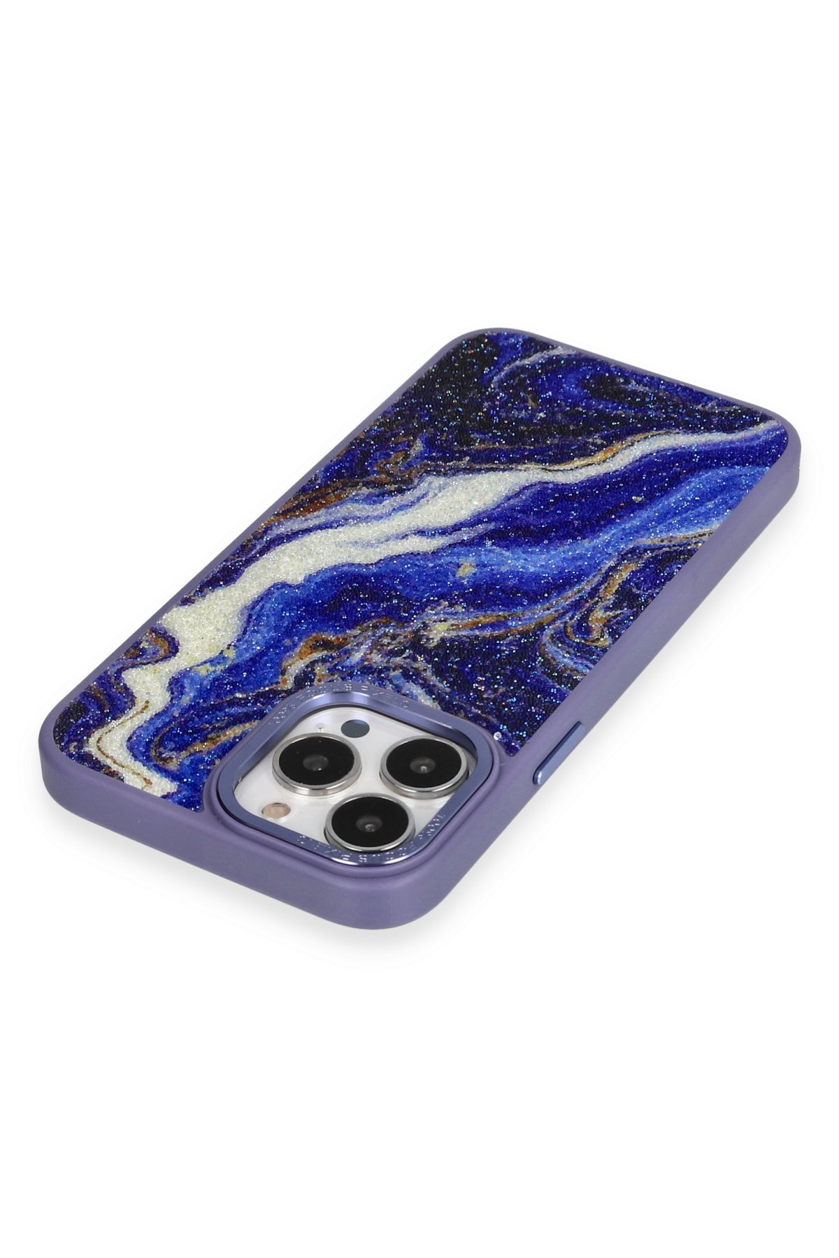 Newface iPhone 13 Pro Kılıf Coco Deri Magneticsafe Silikon - Lacivert