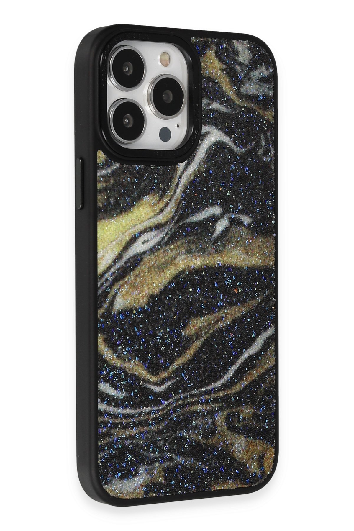Newface iPhone 13 Pro Kılıf Coco Karbon Silikon - Mavi
