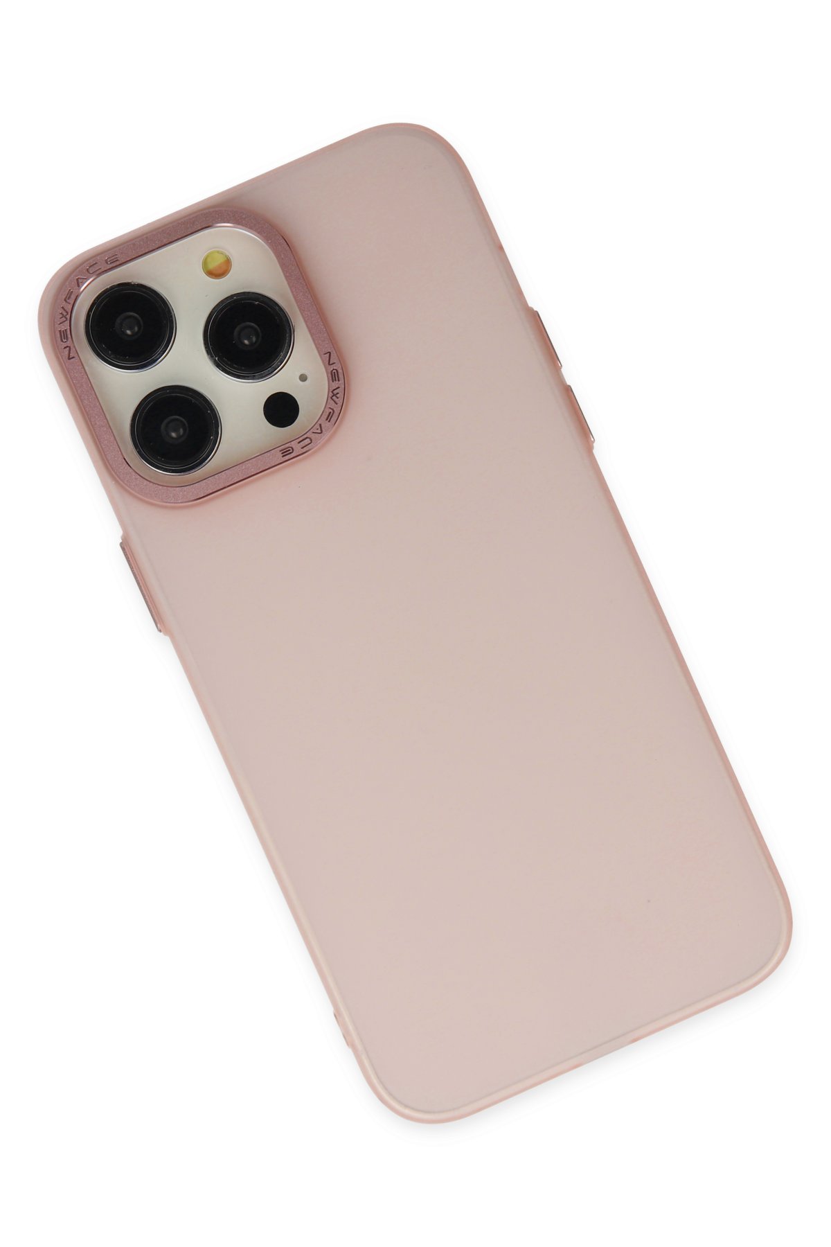 Newface iPhone 13 Pro Kılıf Divo Lazer Askılı Magsafe Kapak - Pembe