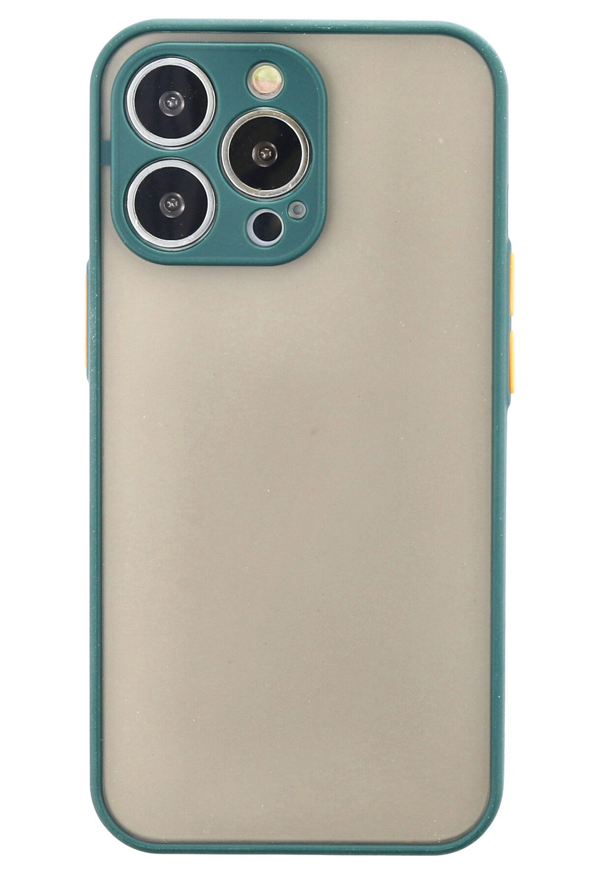 Newface iPhone 13 Pro Metal Kamera Lens Koruma Cam - Kırmızı