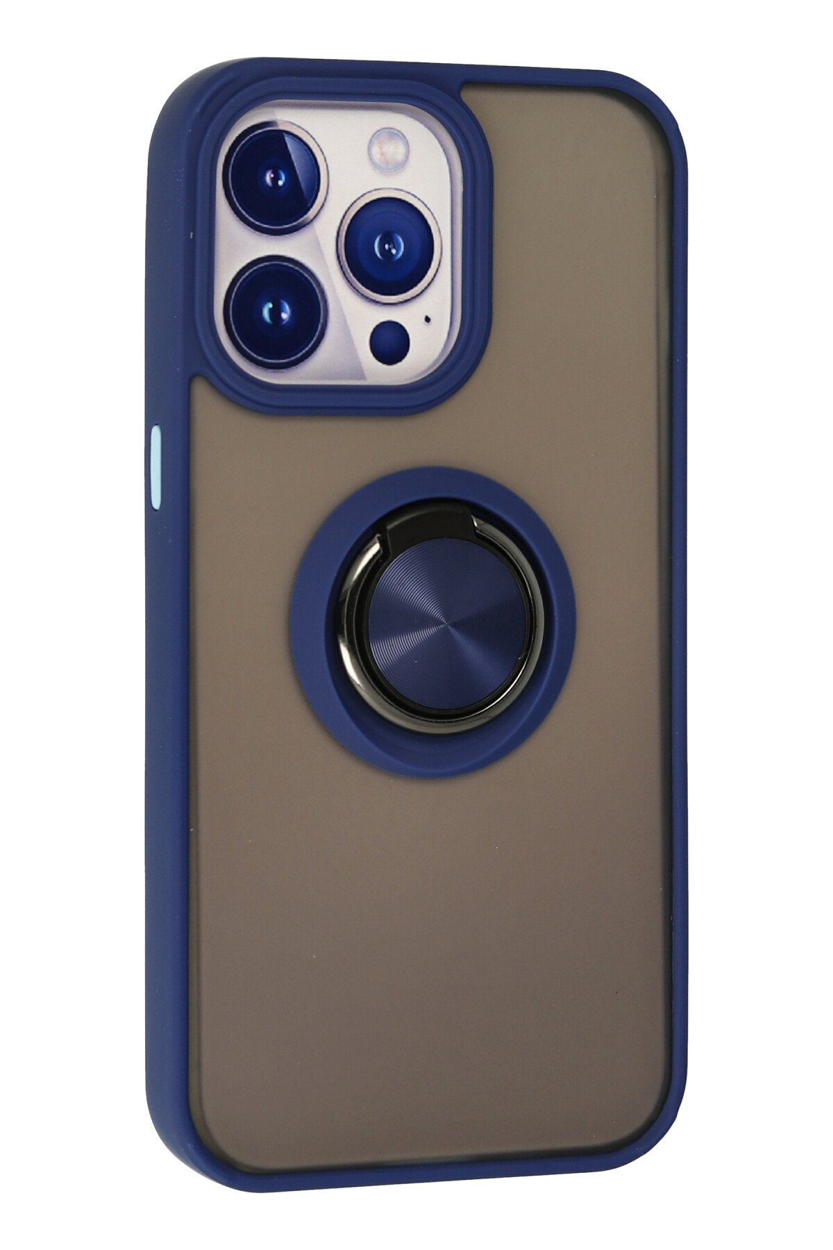 Newface iPhone 13 Pro Kılıf Coco Deri Magneticsafe Silikon - Lacivert