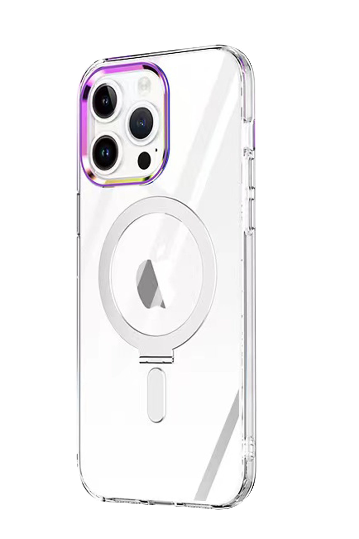 Newface iPhone 13 Pro Kılıf Apollo Magneticsafe Desenli Kapak - Apollo Siyah - 2