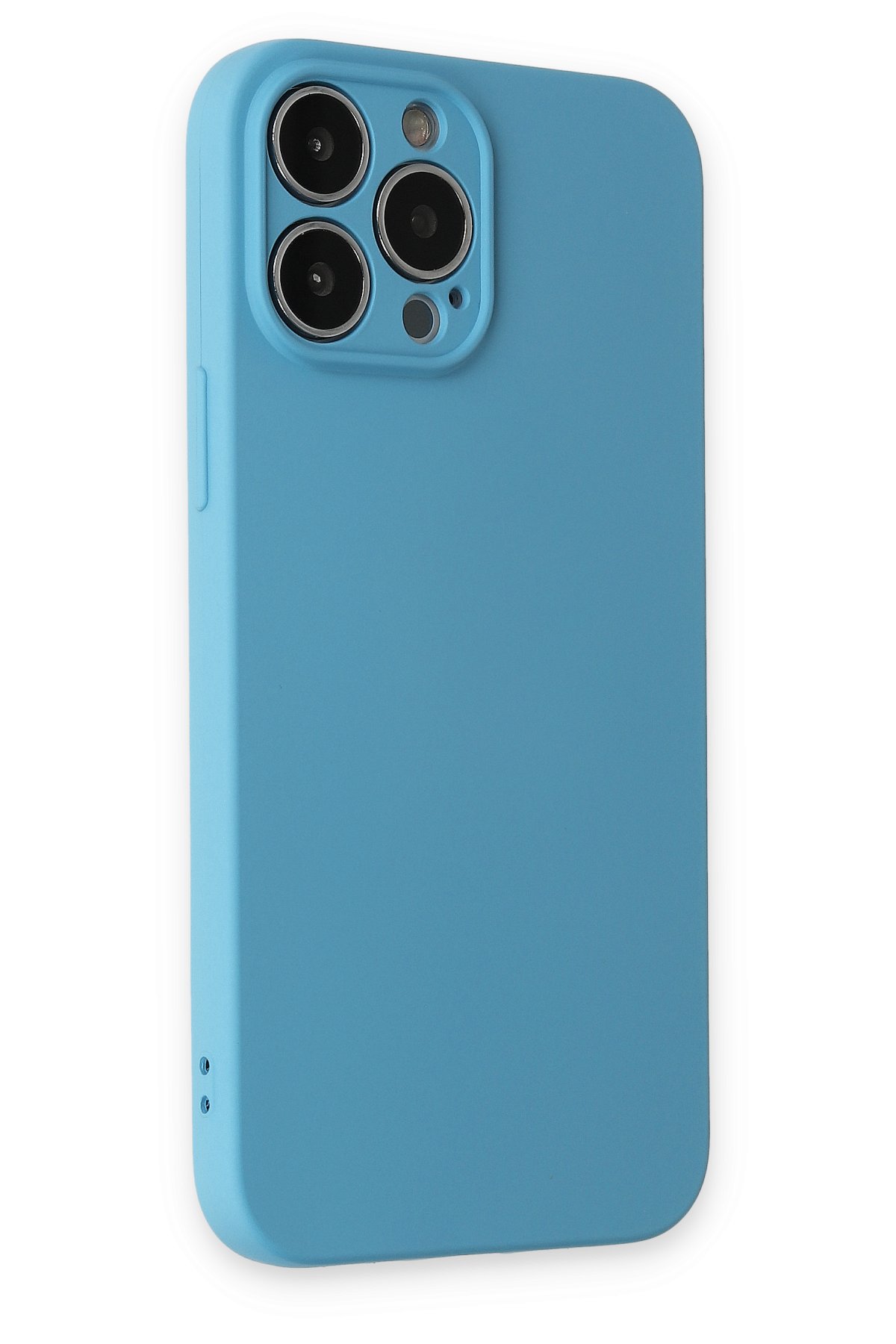 Newface iPhone 13 Pro Kılıf Platin Silikon - Siyah