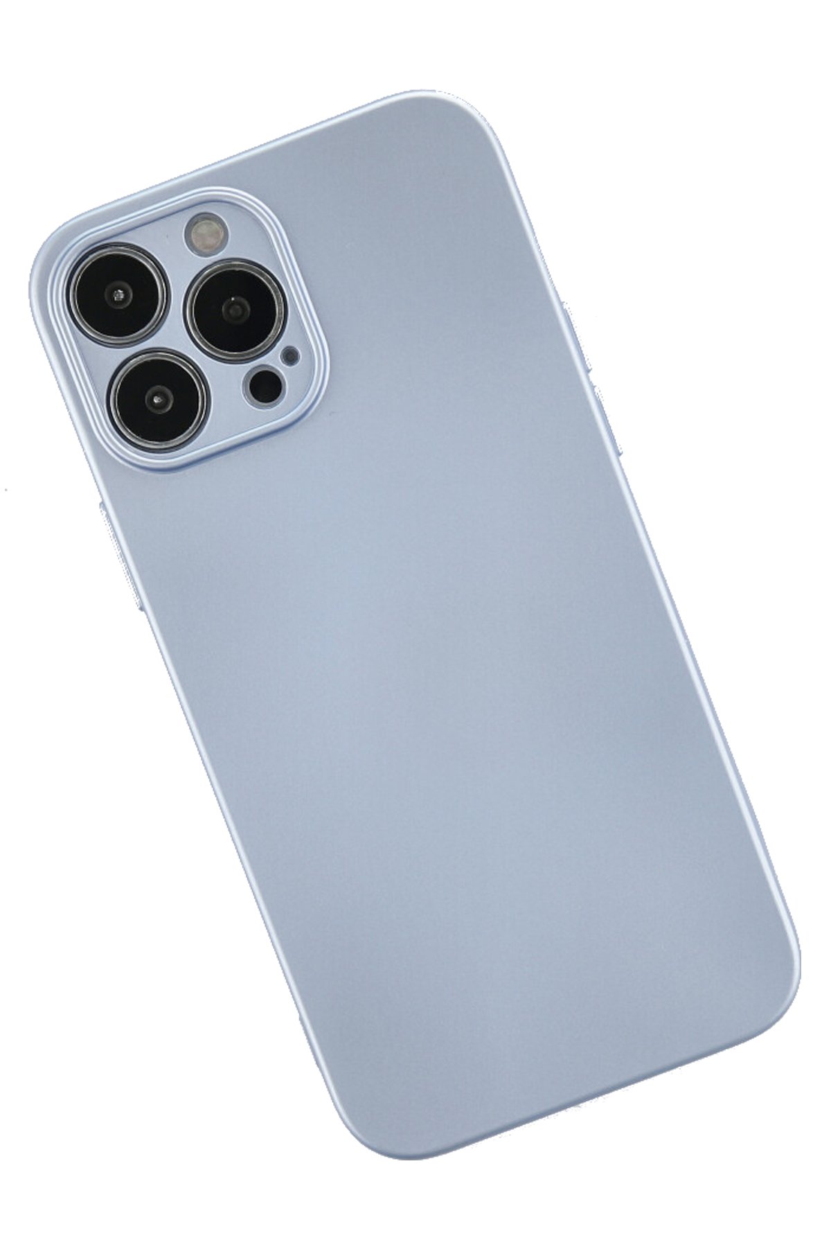 Newface iPhone 13 Pro Kılıf Mega Standlı Silikon - Pudra