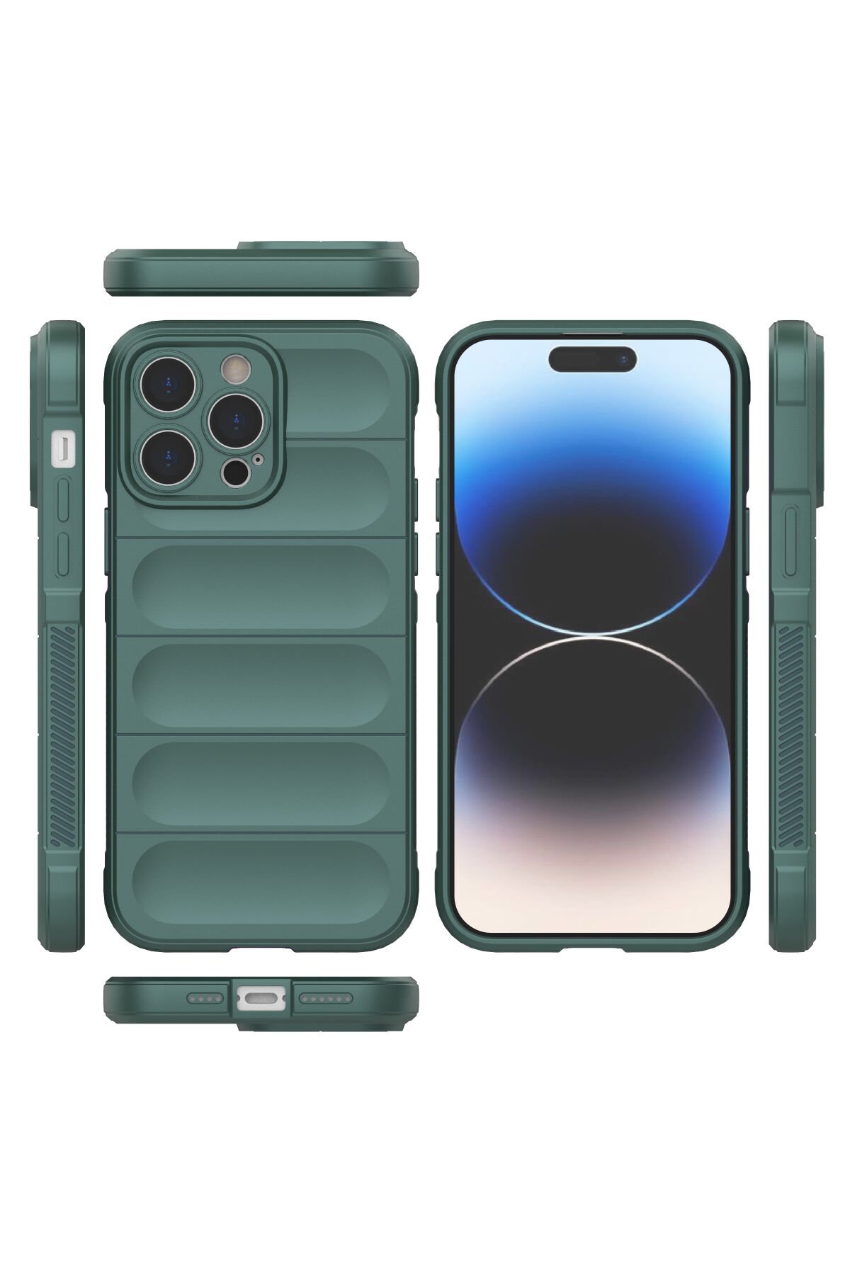 Newface iPhone 13 Pro Kılıf Kross Magneticsafe Kapak - Rose