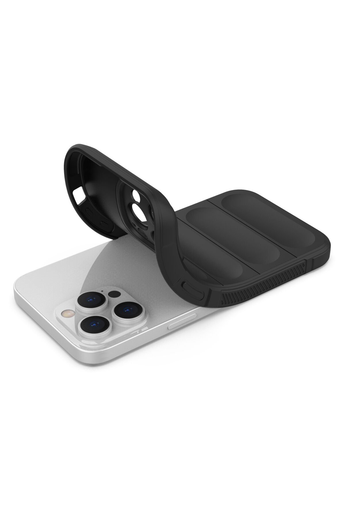 Newface iPhone 13 Pro Kılıf Kross Magneticsafe Kapak - Siyah