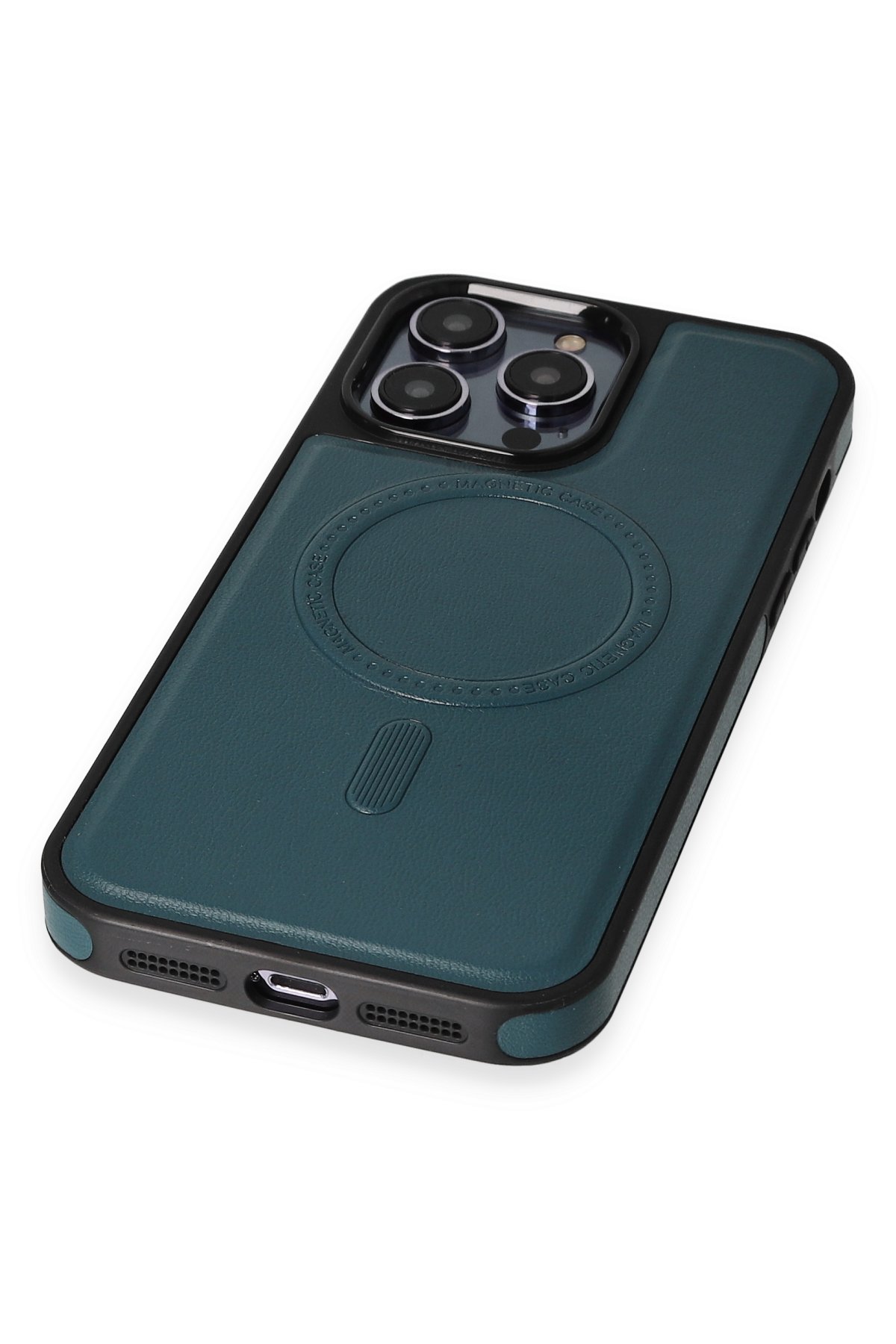 Newface iPhone 13 Pro Kılıf Apollo Magneticsafe Desenli Kapak - Apollo Mavi - 1