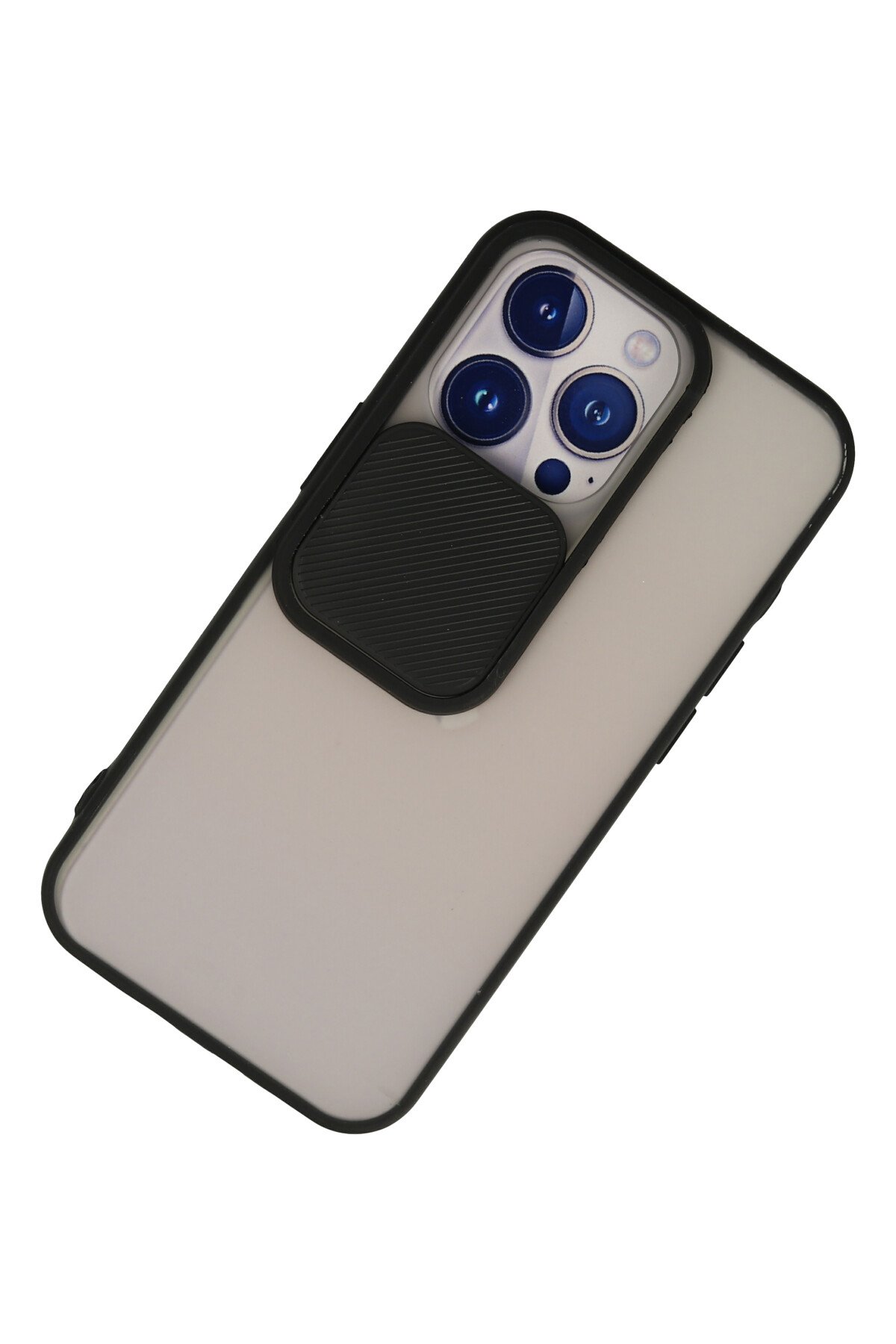 Newface iPhone 13 Pro Kılıf Kelvin Kartvizitli Silikon - Lila