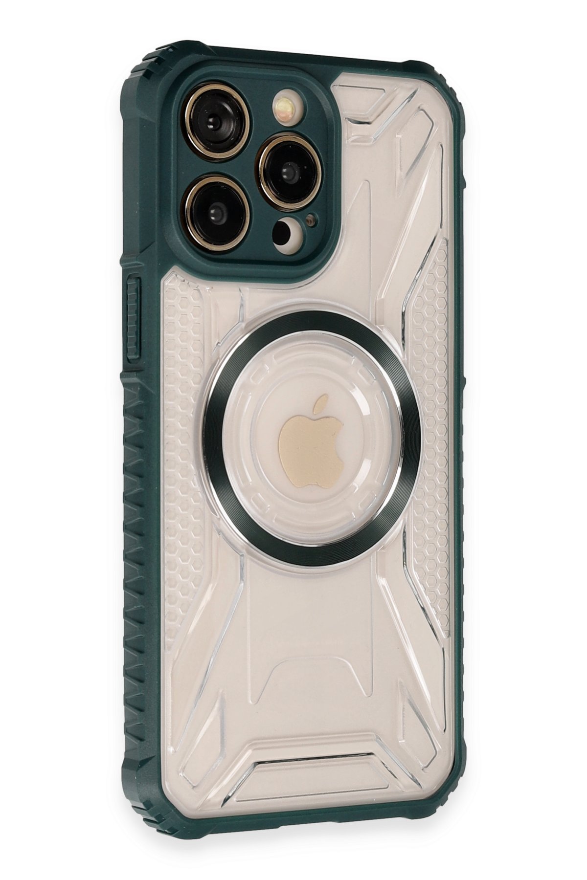 Newface iPhone 13 Pro Kılıf Apollo Magneticsafe Desenli Kapak - Apollo Mavi - 1