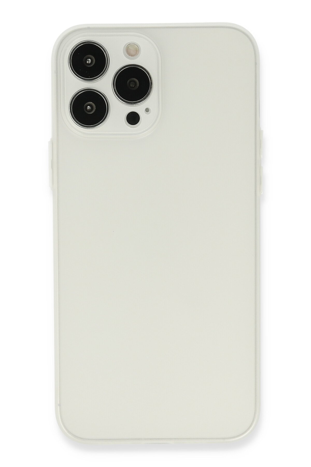 Newface iPhone 13 Pro Kılıf Element Magneticsafe Sert Kapak - Gümüş