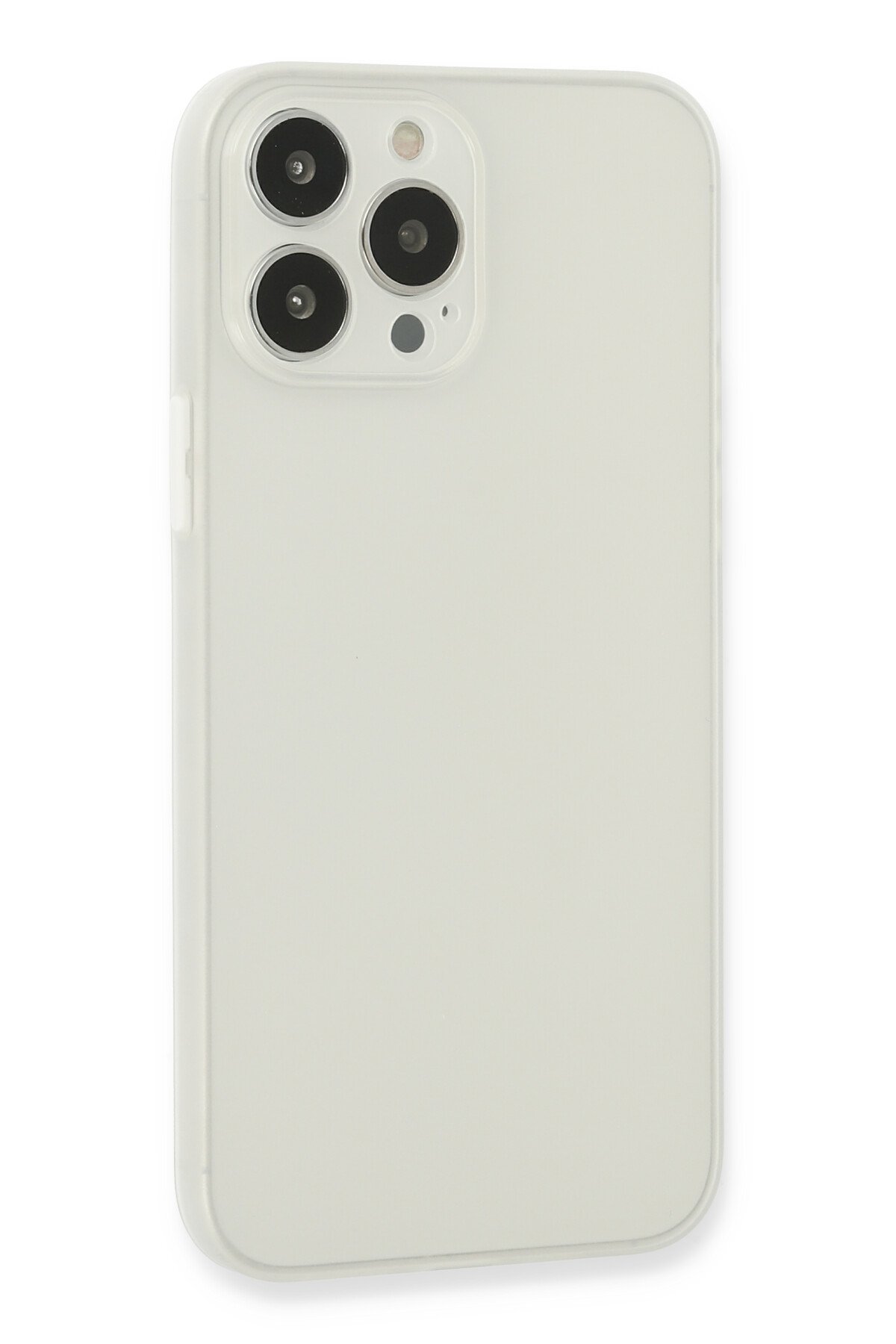 Newface iPhone 13 Pro Kılıf Element Magneticsafe Sert Kapak - Gümüş