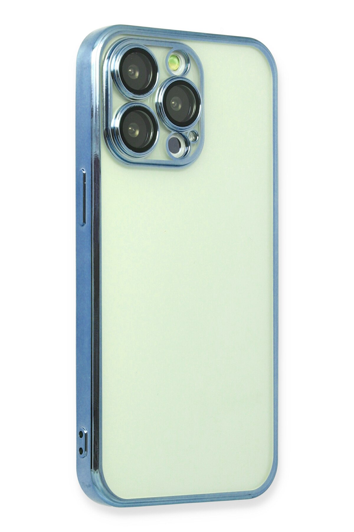 Newface iPhone 13 Pro Kılıf Volet Silikon - Beyaz