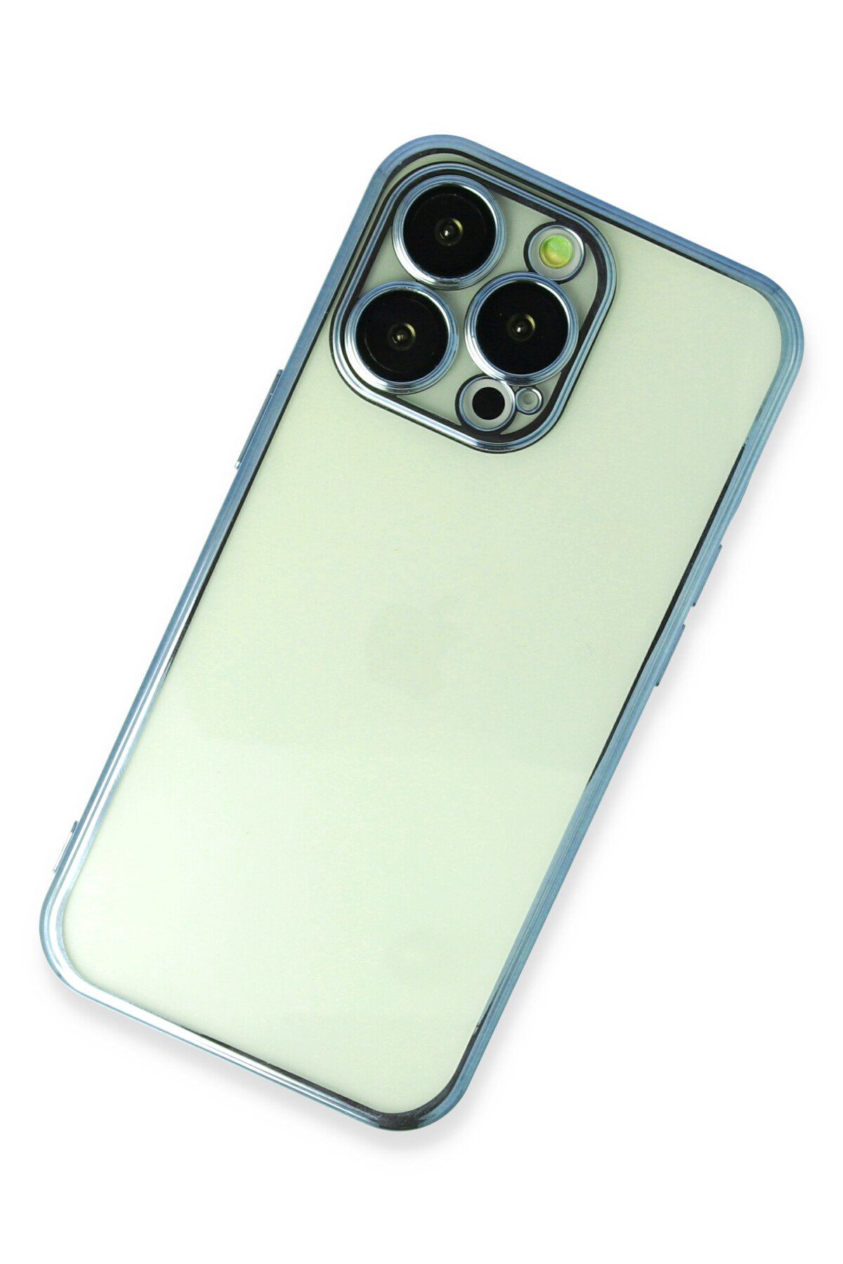Newface iPhone 13 Pro Kılıf Volet Silikon - Beyaz