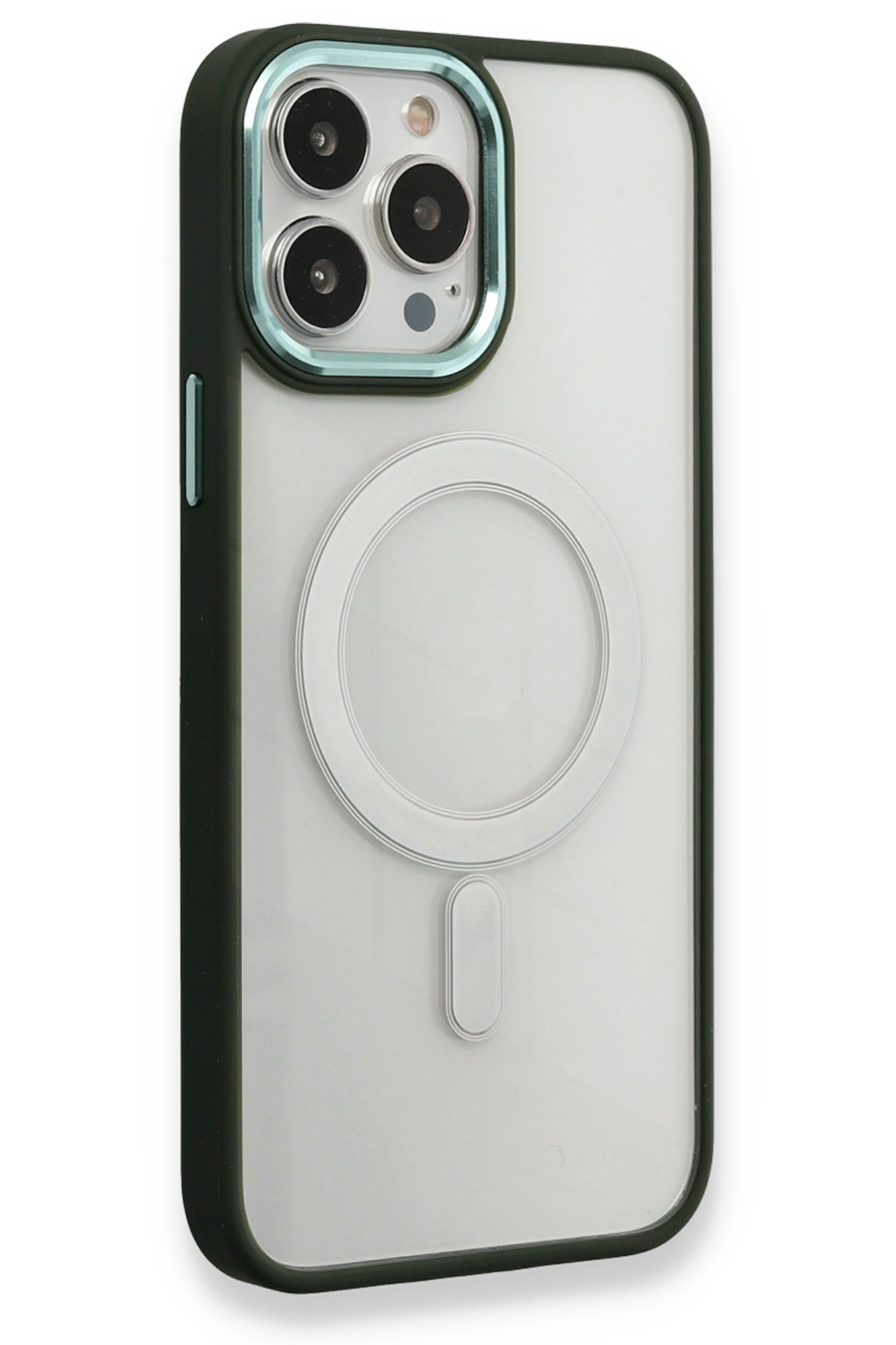 Newface iPhone 13 Pro Kılıf Coco Deri Silikon Kapak - Pembe
