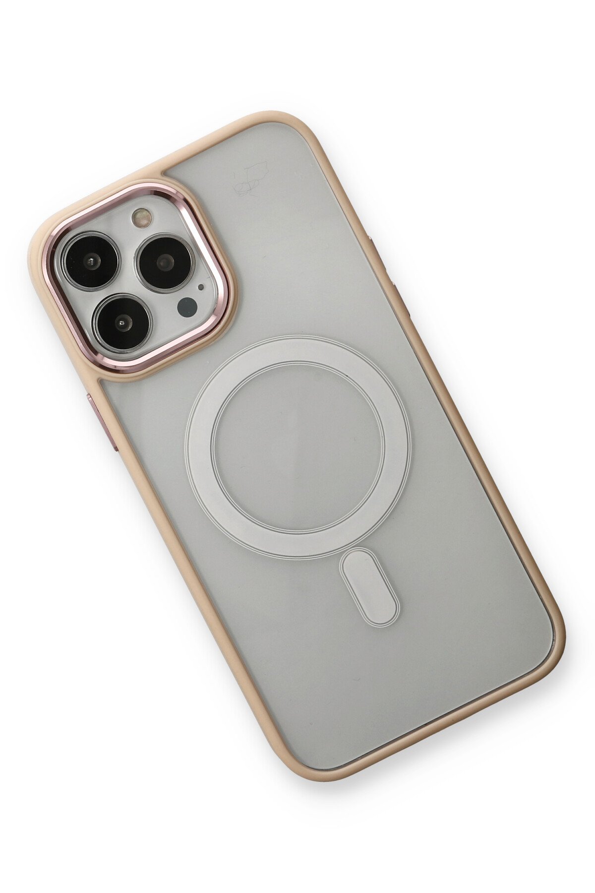 Newface iPhone 13 Pro Kılıf Joke Taşlı Silikon - Siyah