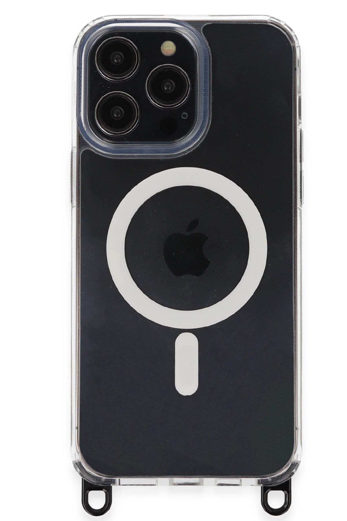 Newface iPhone 13 Pro Kılıf Luko Lens Silikon - Sierra Blue
