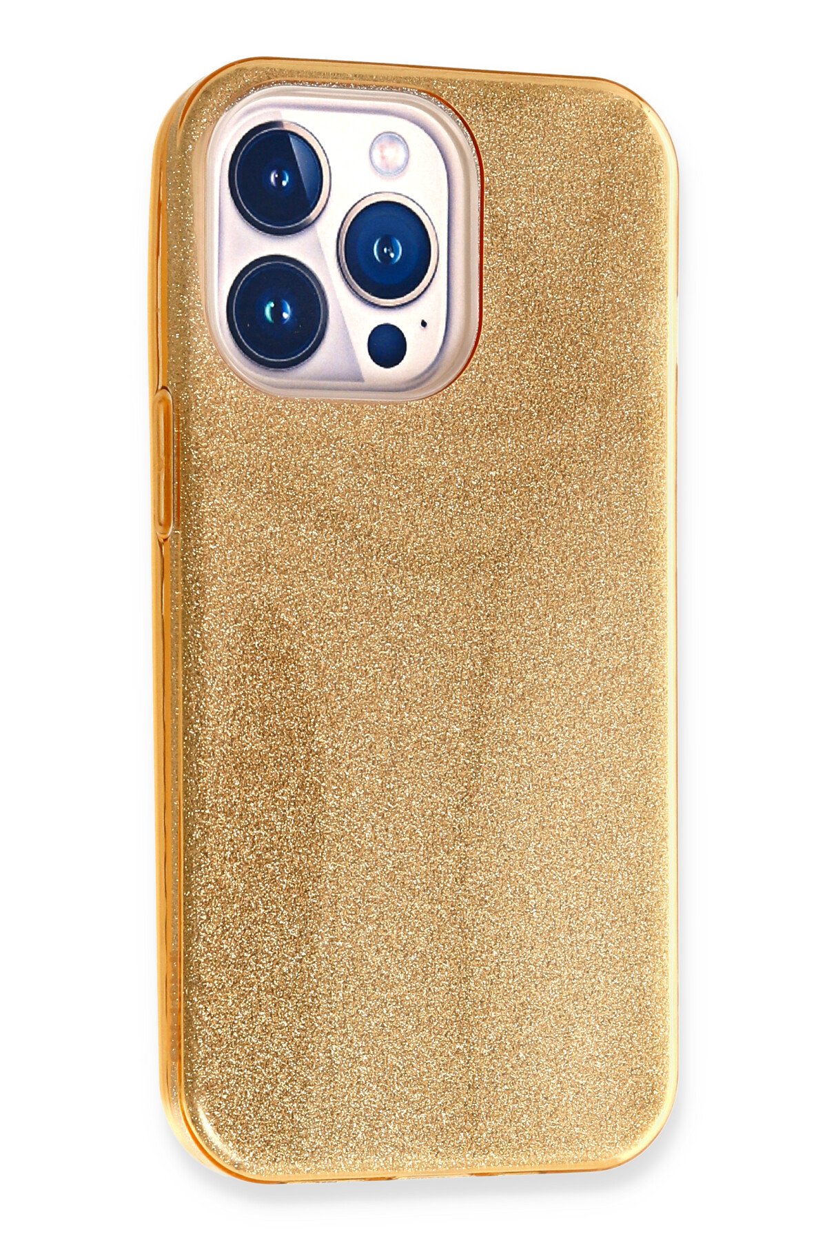 Newface iPhone 13 Pro Neon Fosforlu Kamera Lens - Mavi