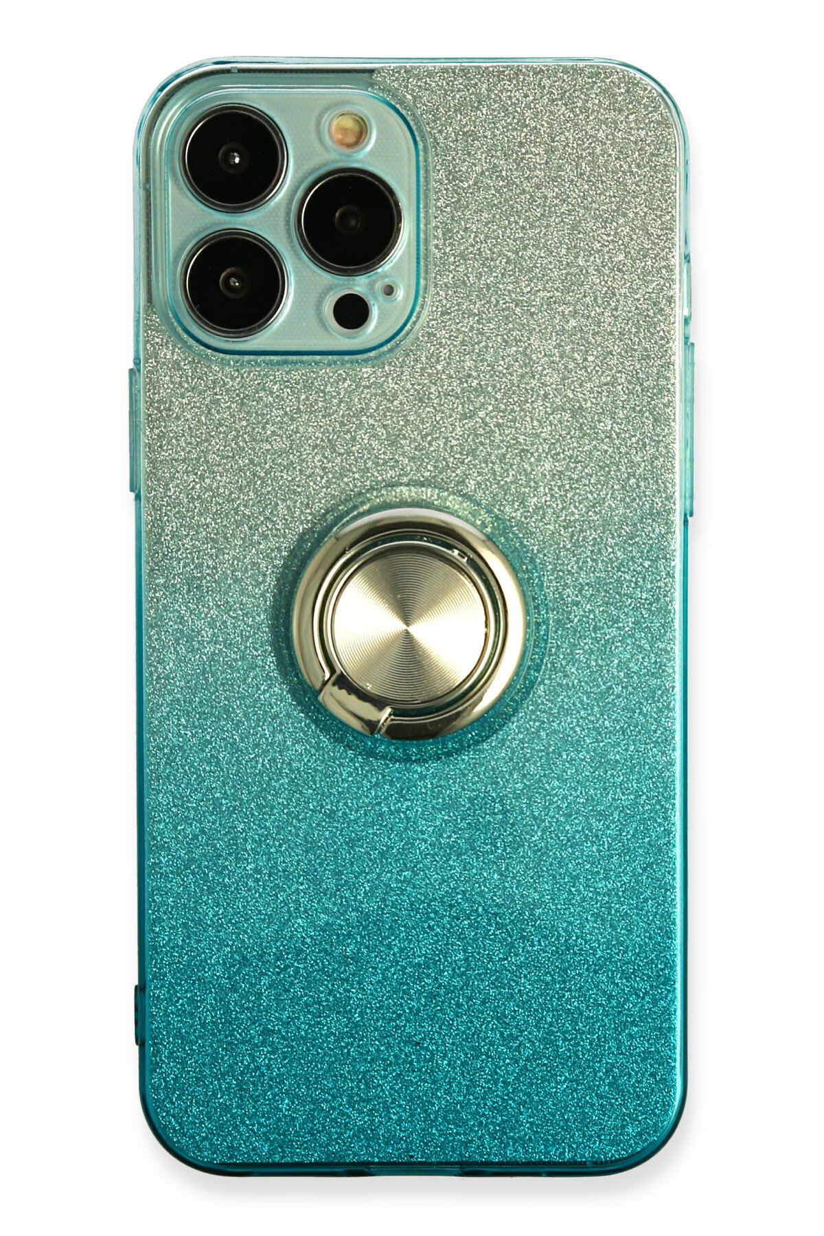 Newface iPhone 13 Pro Kılıf Zuma Kartvizitli Yüzüklü Silikon - Lila